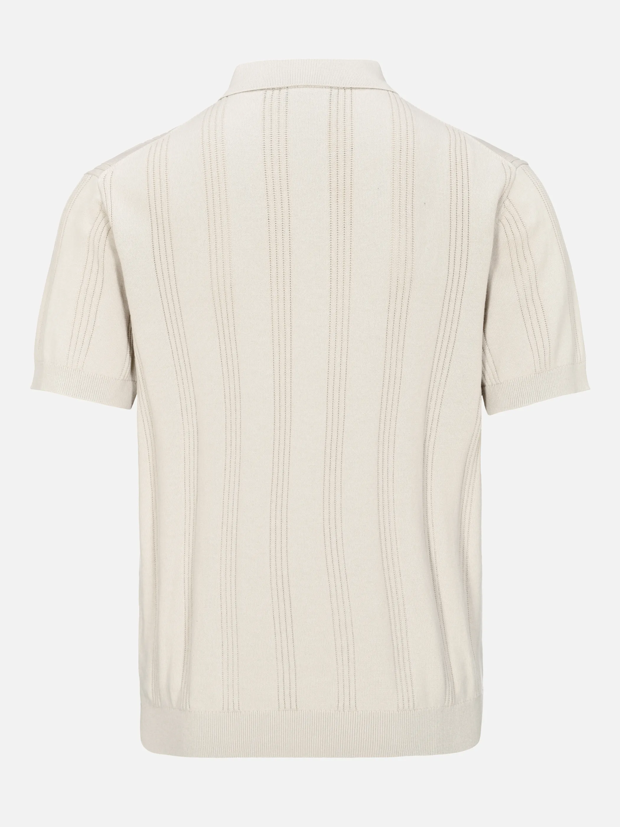 Jim Spencer He-Polo Strick Shirt 1/2 Arm Beige 925117 244 2