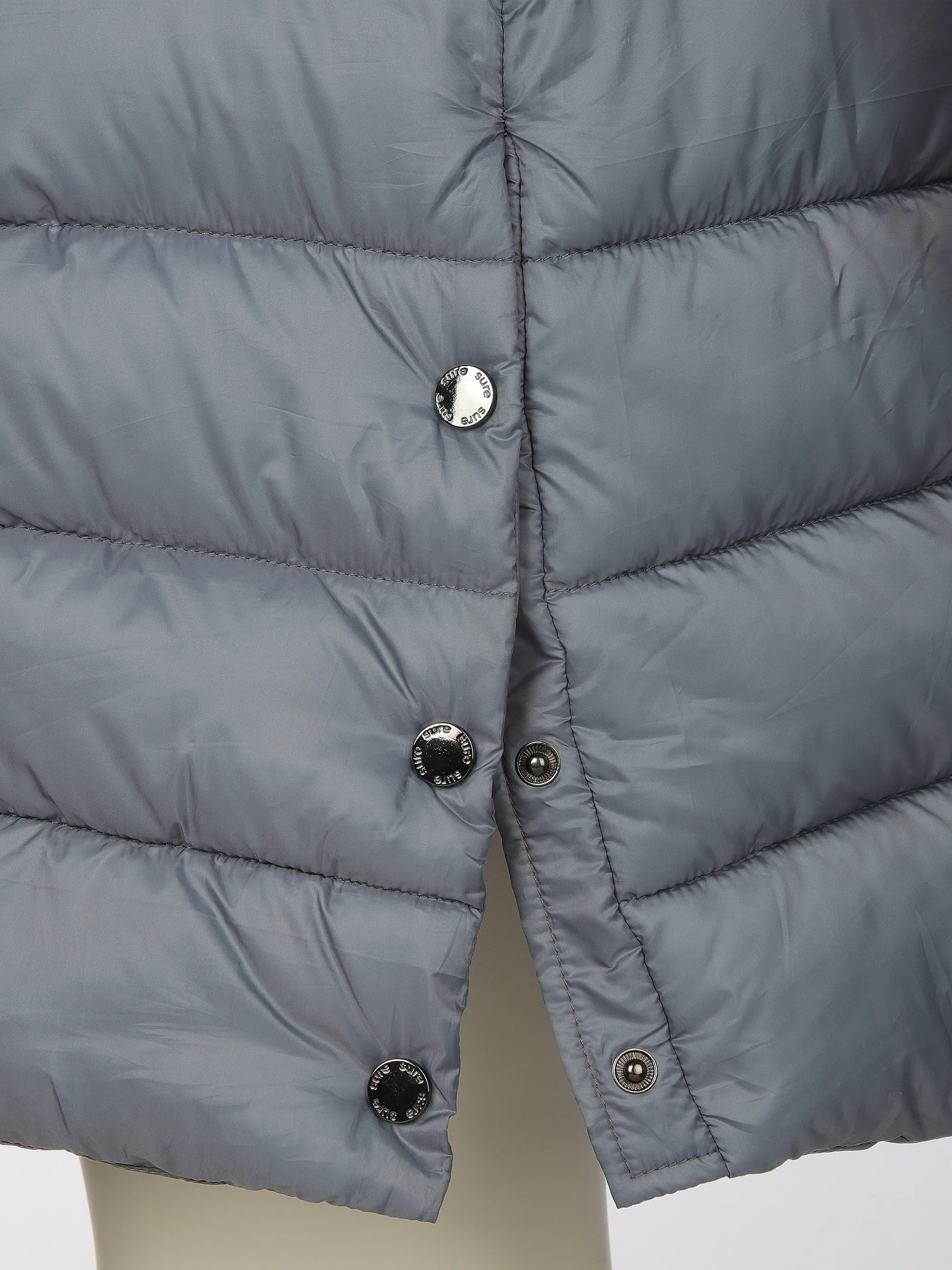 Sure Da-Steppmantel m. Kapuze Blau 913048 DENIMBLUE 4