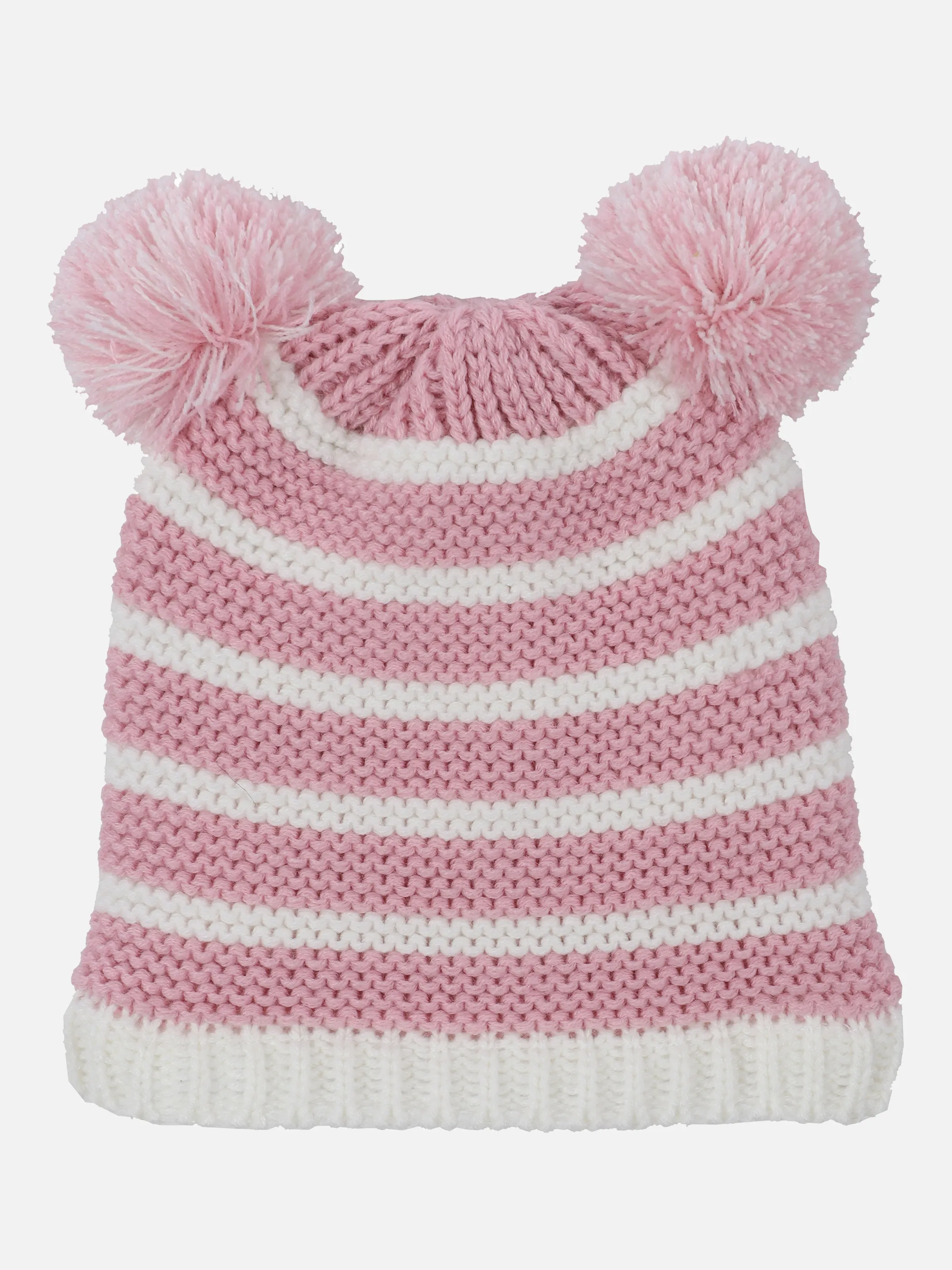 Stop + Go MG Strickmütze in rosa mit Rosa 858141 ROSA 1 Stop + Go MG Strickmütze in rosa mit Rosa 858141 ROSA 1