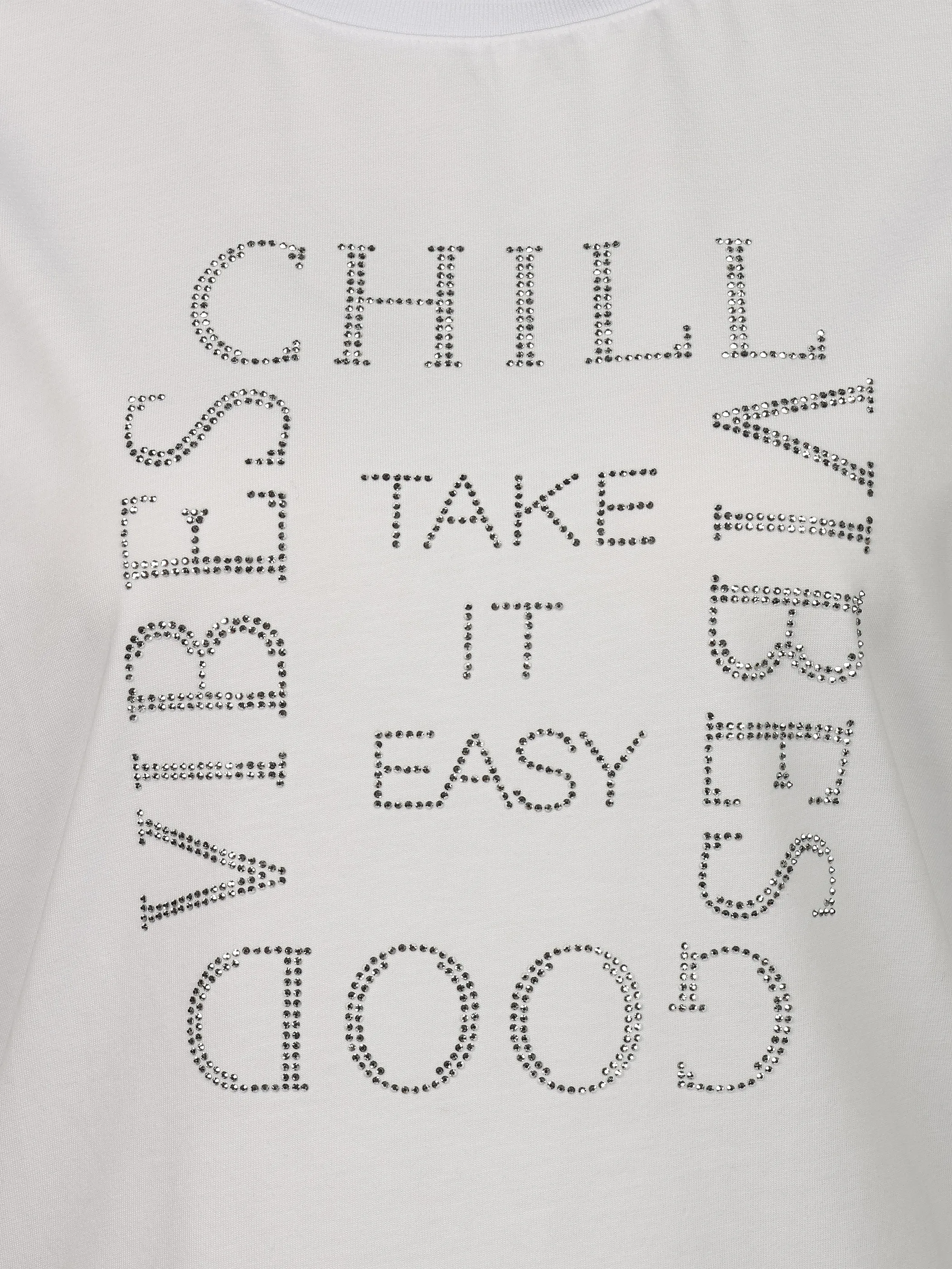 Lisa Tossa Da-T-Shirt m. Straßapplikation Weiß 926178 BRIGHTWHIT 3