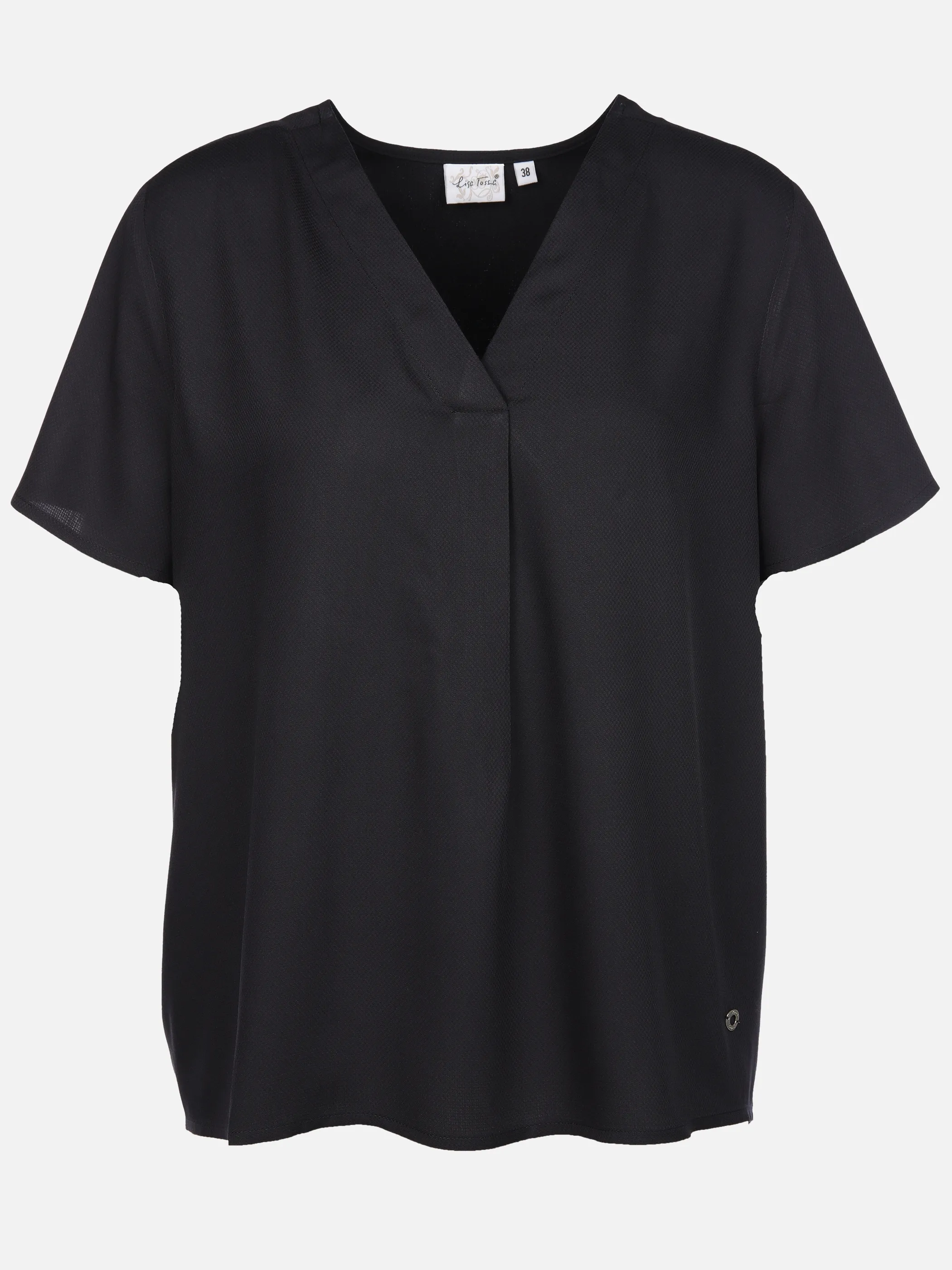 Lisa Tossa Da-Bluse 1/2 Arm Schwarz 905656 SCHWARZ 1
