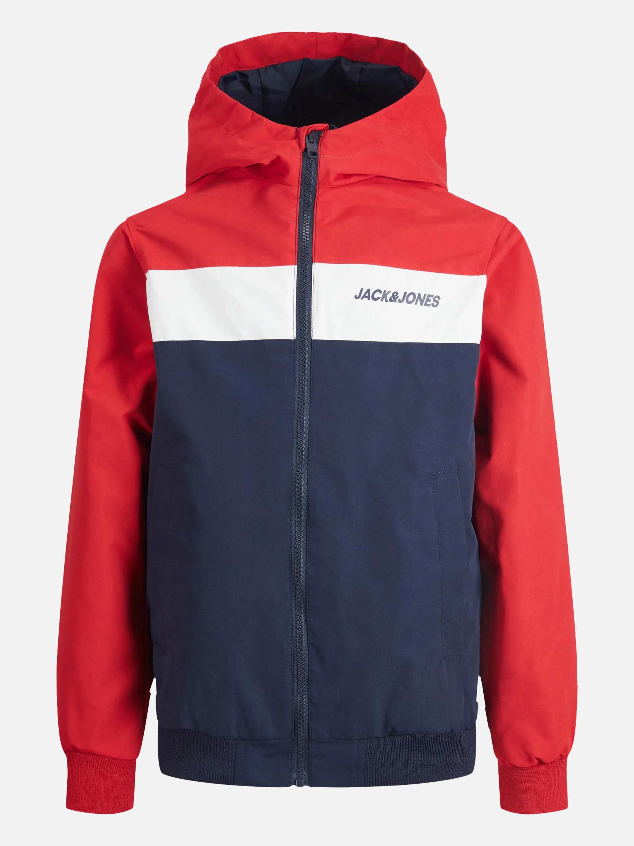 Jack&Jones Junior 12200453 JJERUSH BLOCKING HOO Rot 872350 229136001 1 Jack&Jones Junior 12200453 JJERUSH BLOCKING HOO Rot 872350 229136001 1