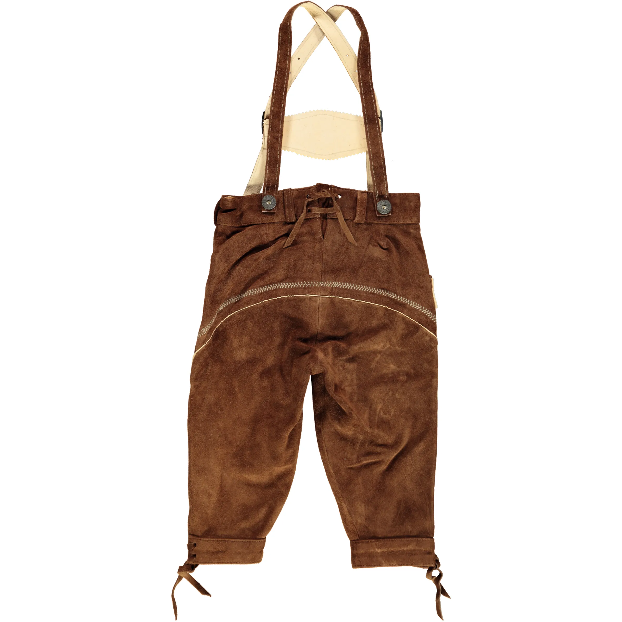 Birkhahn Mode und Tracht Knaben Trachtenhose mit Braun 795509 KAMEL 2