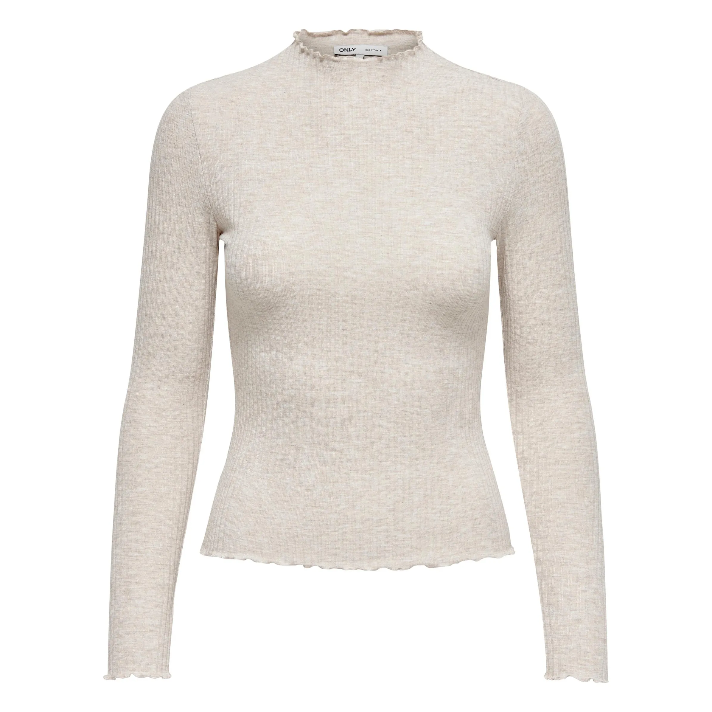 Only 15180040 ONLEMMA L/S HIGH NECK Grau 824110 189959001 1
