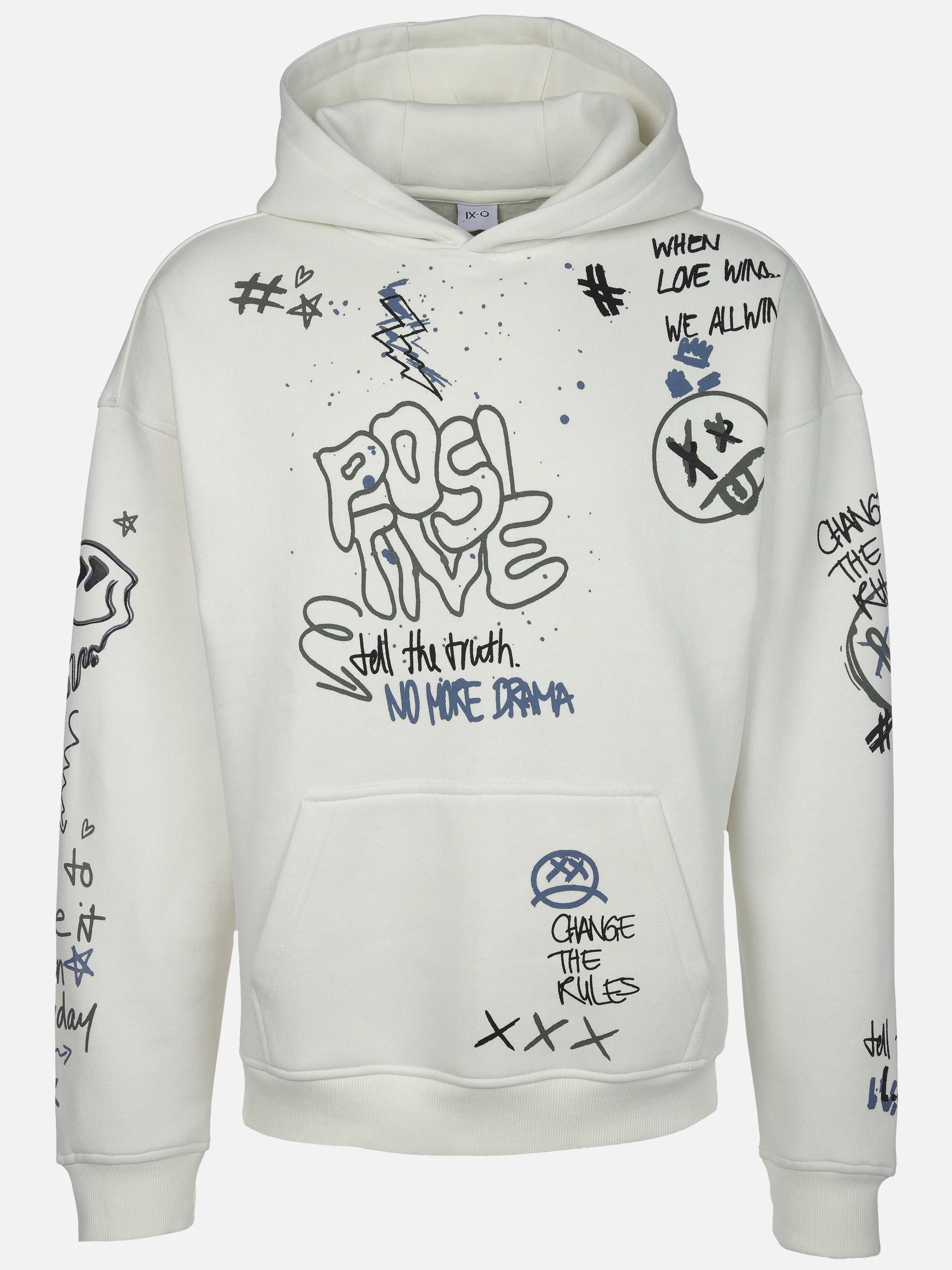 IX-O H10608BC21520AAWG YF-He Hoodie Weiß 916170 22000 1