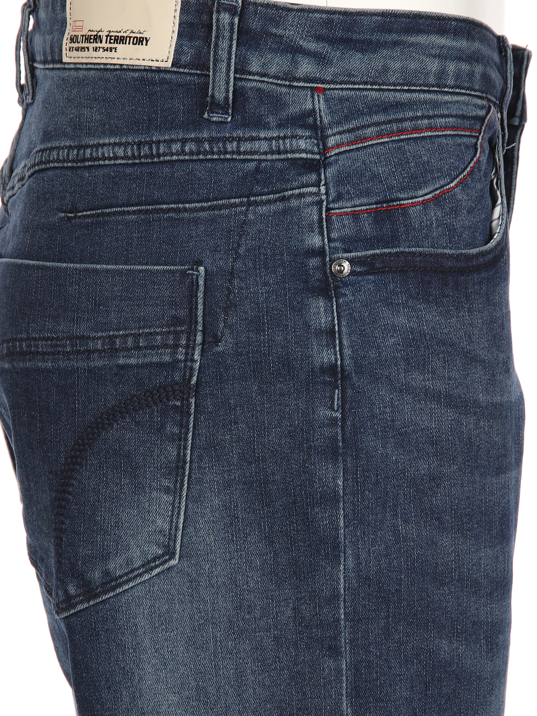 Southern Territory YF-He- Jeans-Short "Patrick" Blau 891816 D BLUE 4 Southern Territory YF-He- Jeans-Short "Patrick" Blau 891816 D BLUE 4