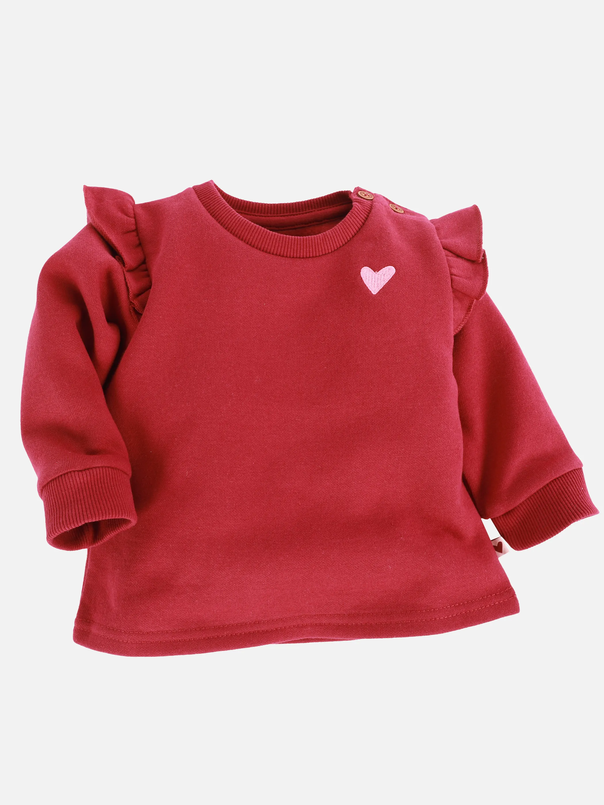 Bubble Gum BM Sweatshirt mit butterfly Ärmeln und Stickerei Rot 900746 PLUM 1 Bubble Gum BM Sweatshirt mit butterfly Ärmeln und Stickerei Rot 900746 PLUM 1