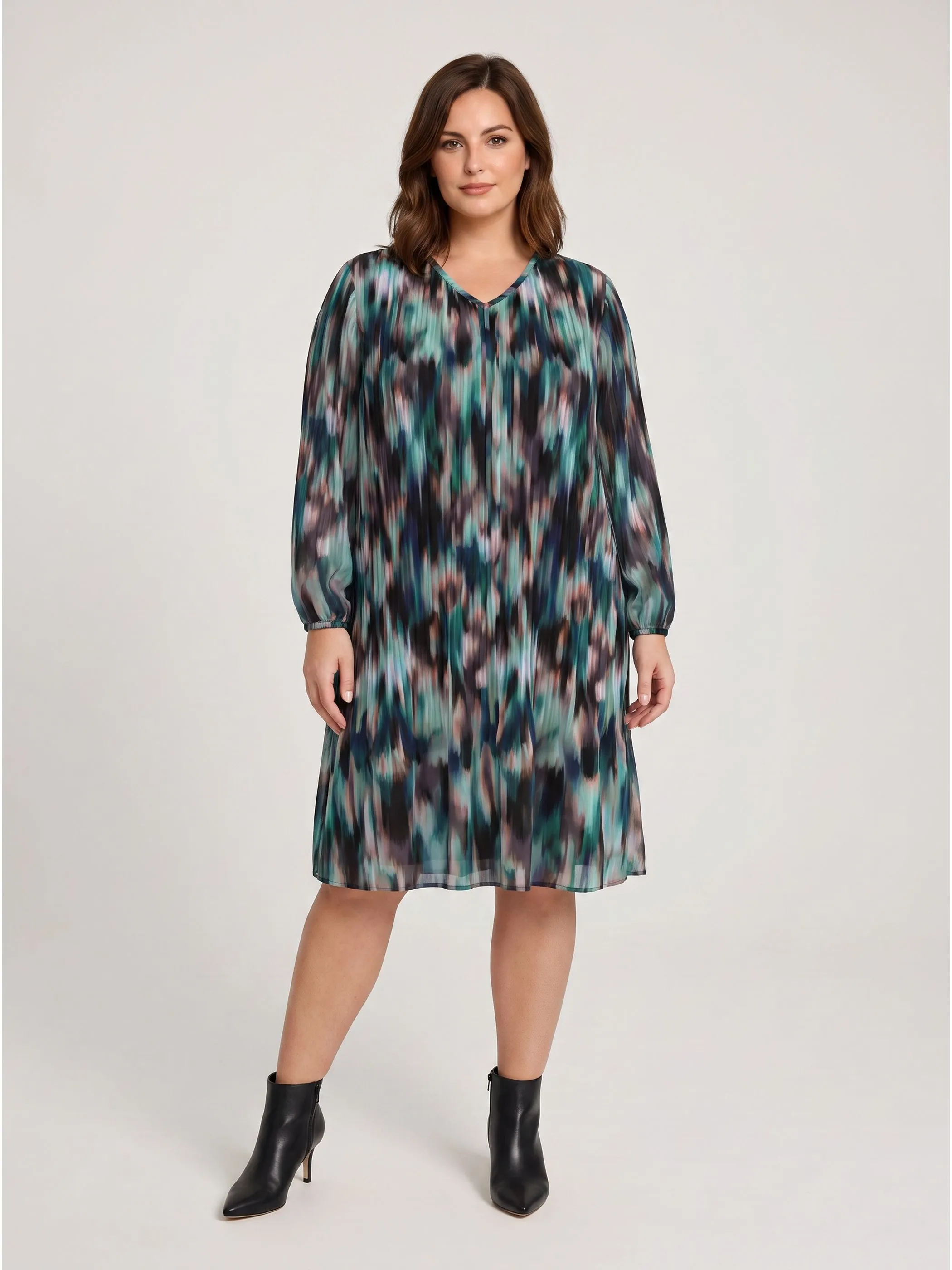 Sonja Blank Da-gr.Gr. Kleid Bunt 930014 AOP PRINT 1