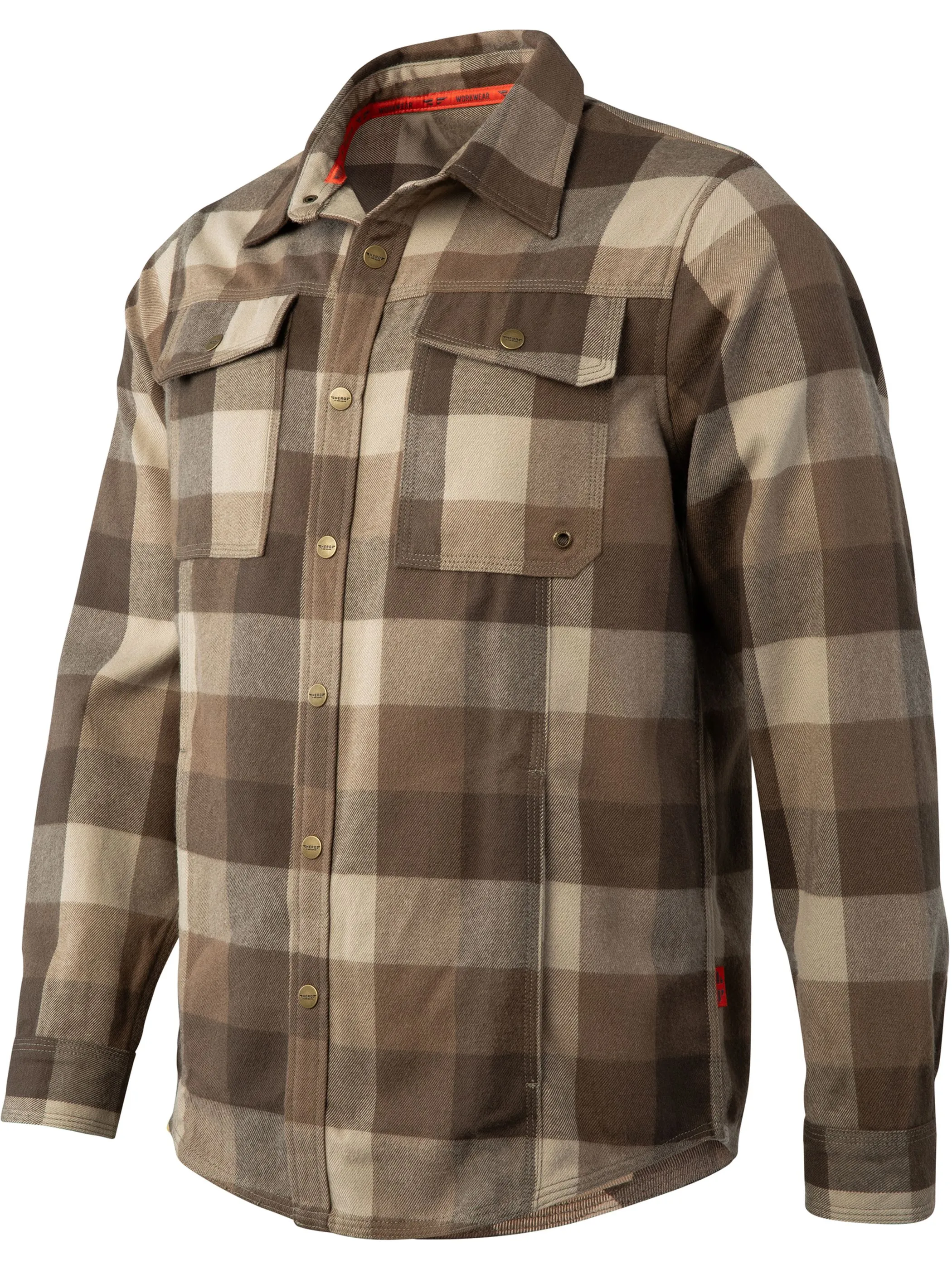 HERO by John Medoox 73130150009446 He. Bluse/Hemd, Beige 929183 9446 5