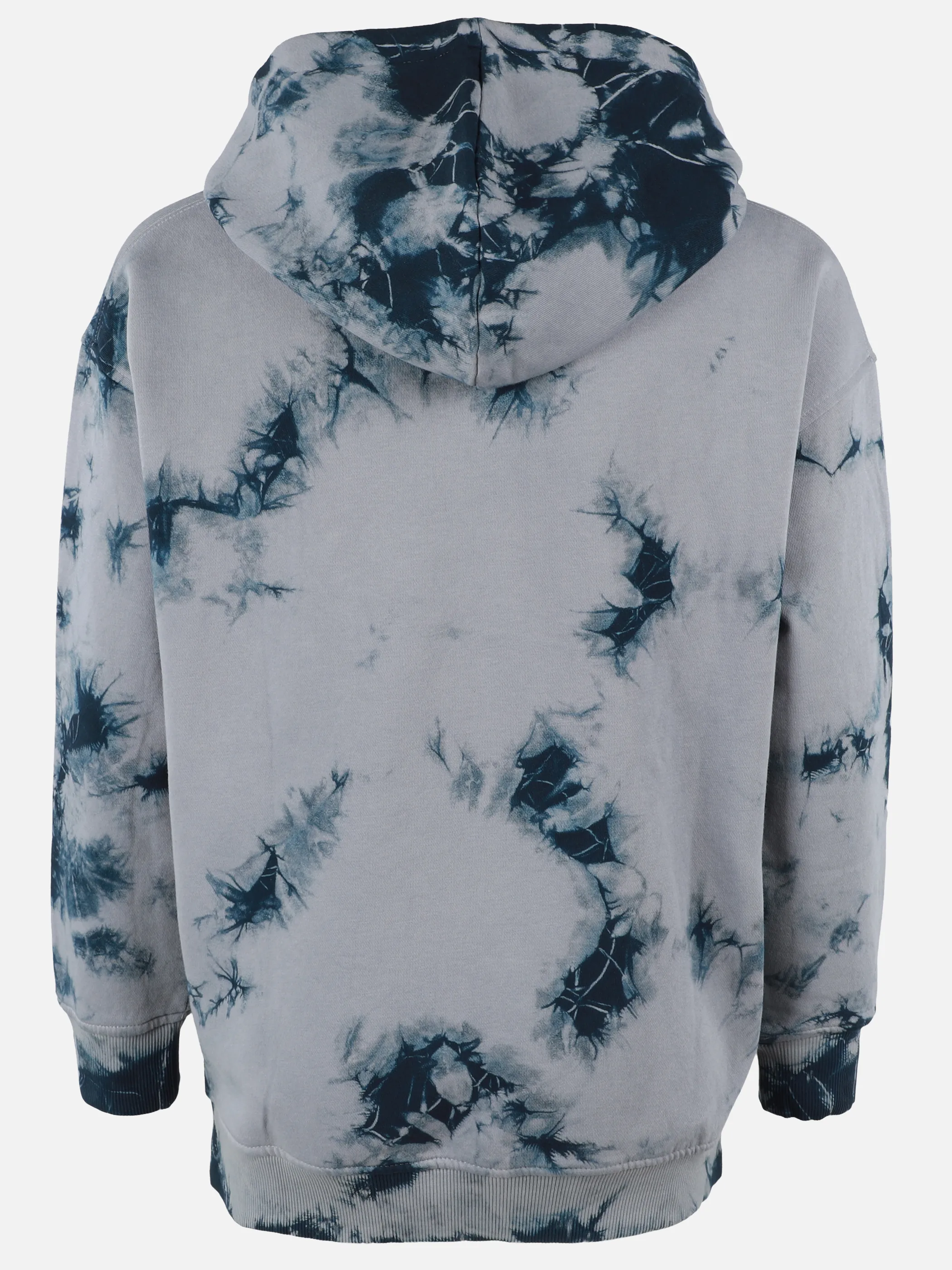 One Way JJ Sweatshirt hellblau mit Dunkelblau Batic AOP Blau 930328 BLAU 2