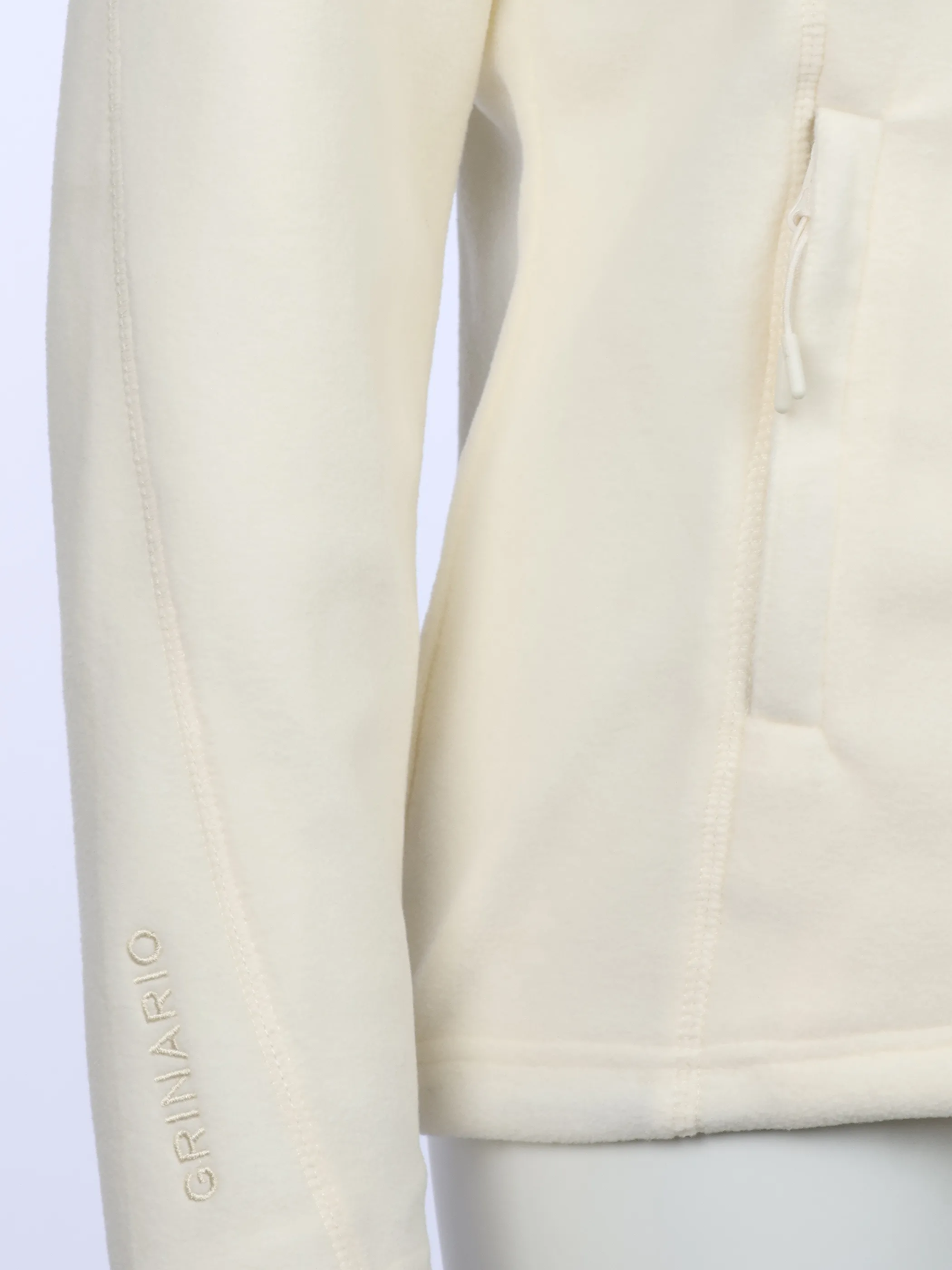 Grinario Sports Da-Fleecejacke Weiß 928411 12-0602TCX 4