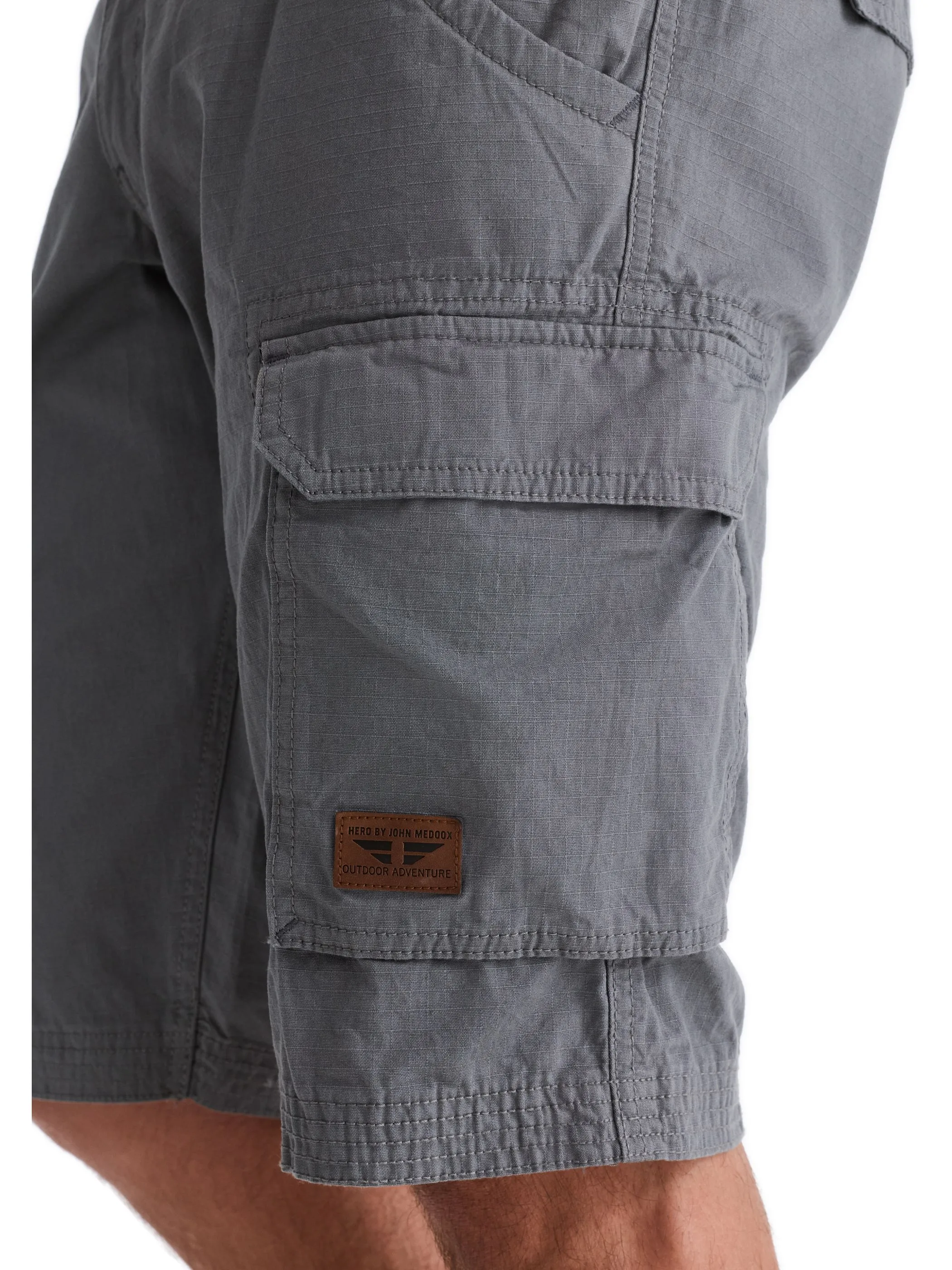 HERO by John Medoox 71360280006146 He-Cargo Bermuda "Hamilton", Grau 913934 6146 3