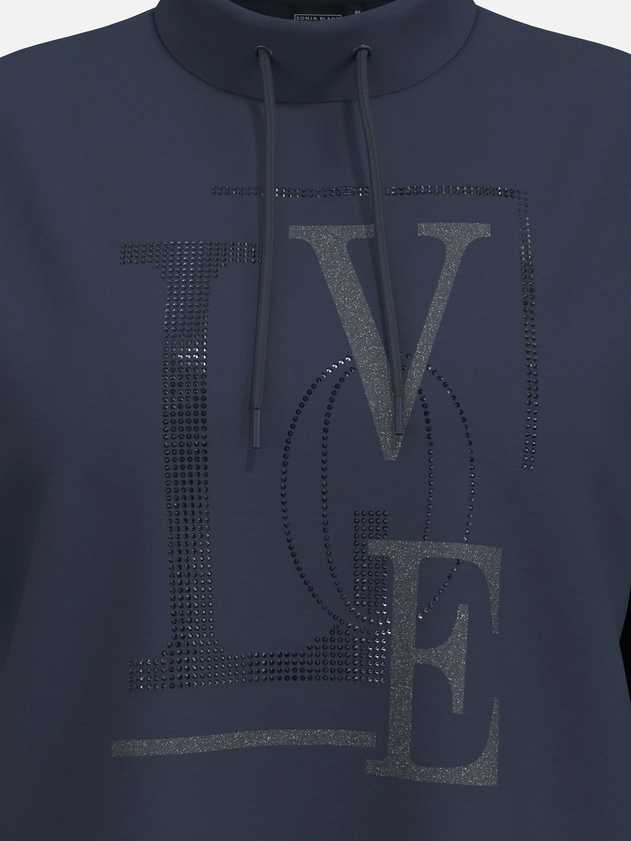 Sonja Blank Da-gr.Gr. Sweatshirt Blau 930003 BLUE 3