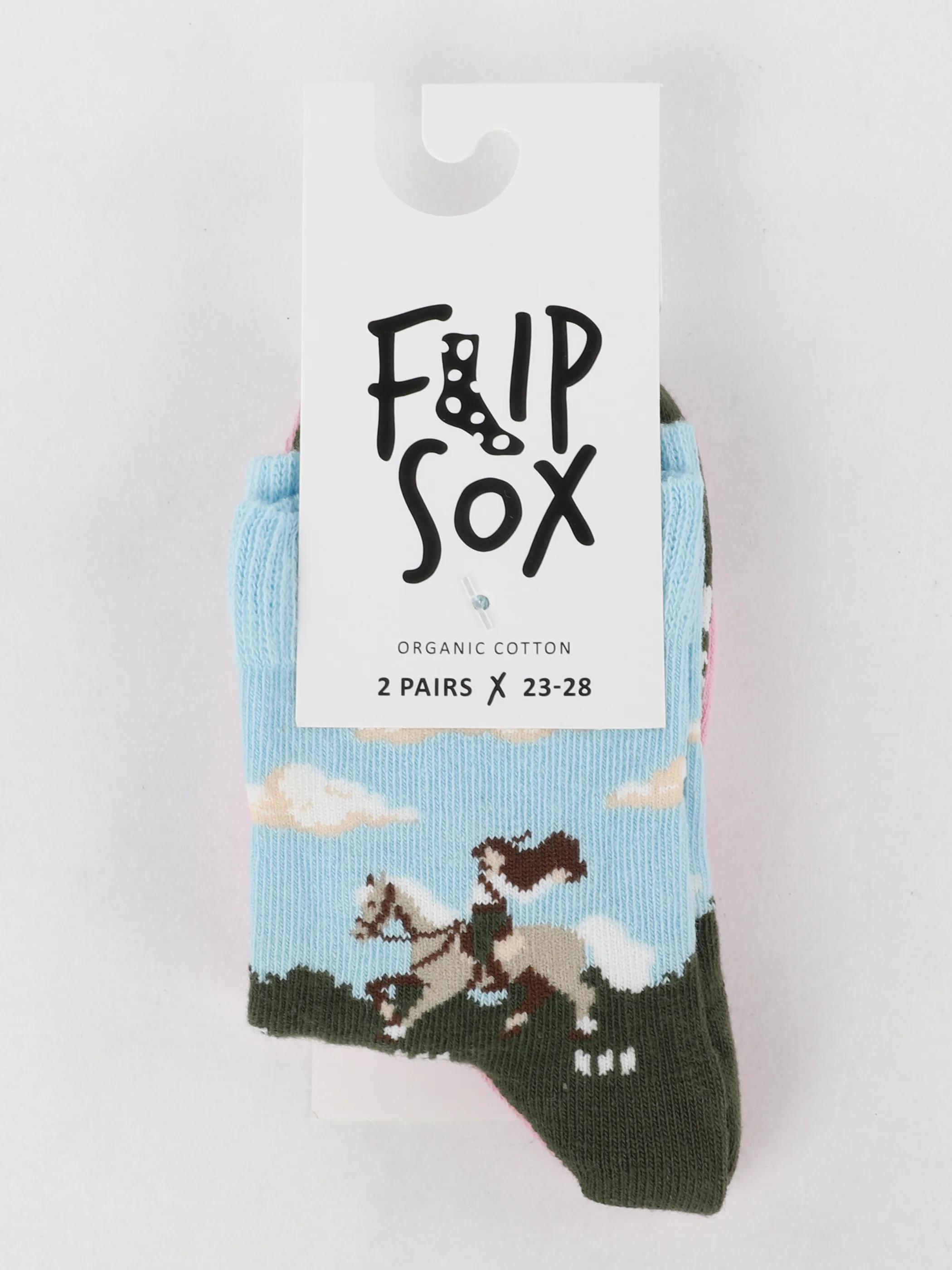 Flip Sox FS71219 Kids organic cotton OC Lila 923543 4294 3