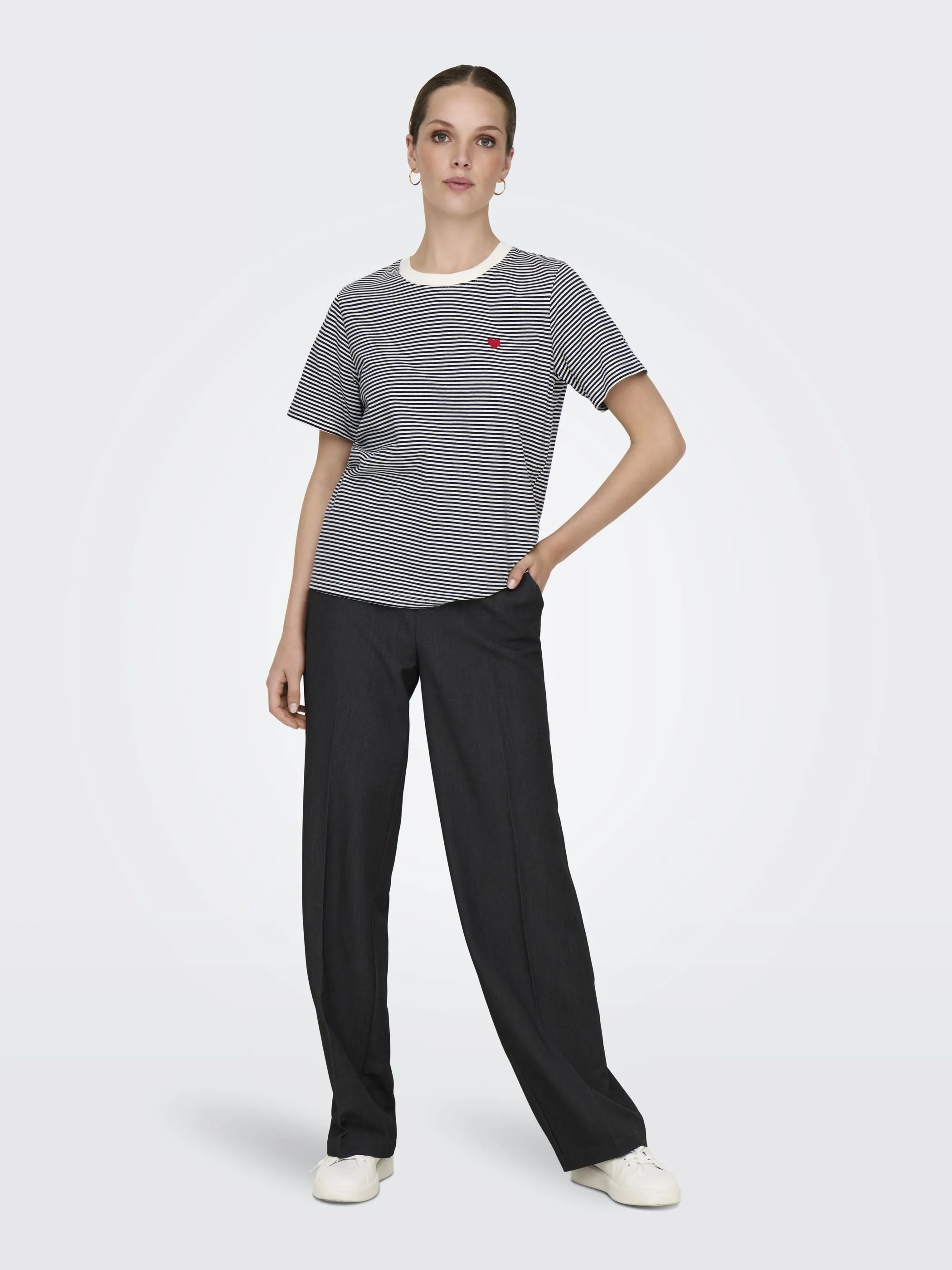 Jacqueline 15298612 JDYPISA S/S PRINT TOP Weiß 922185 177922011 4