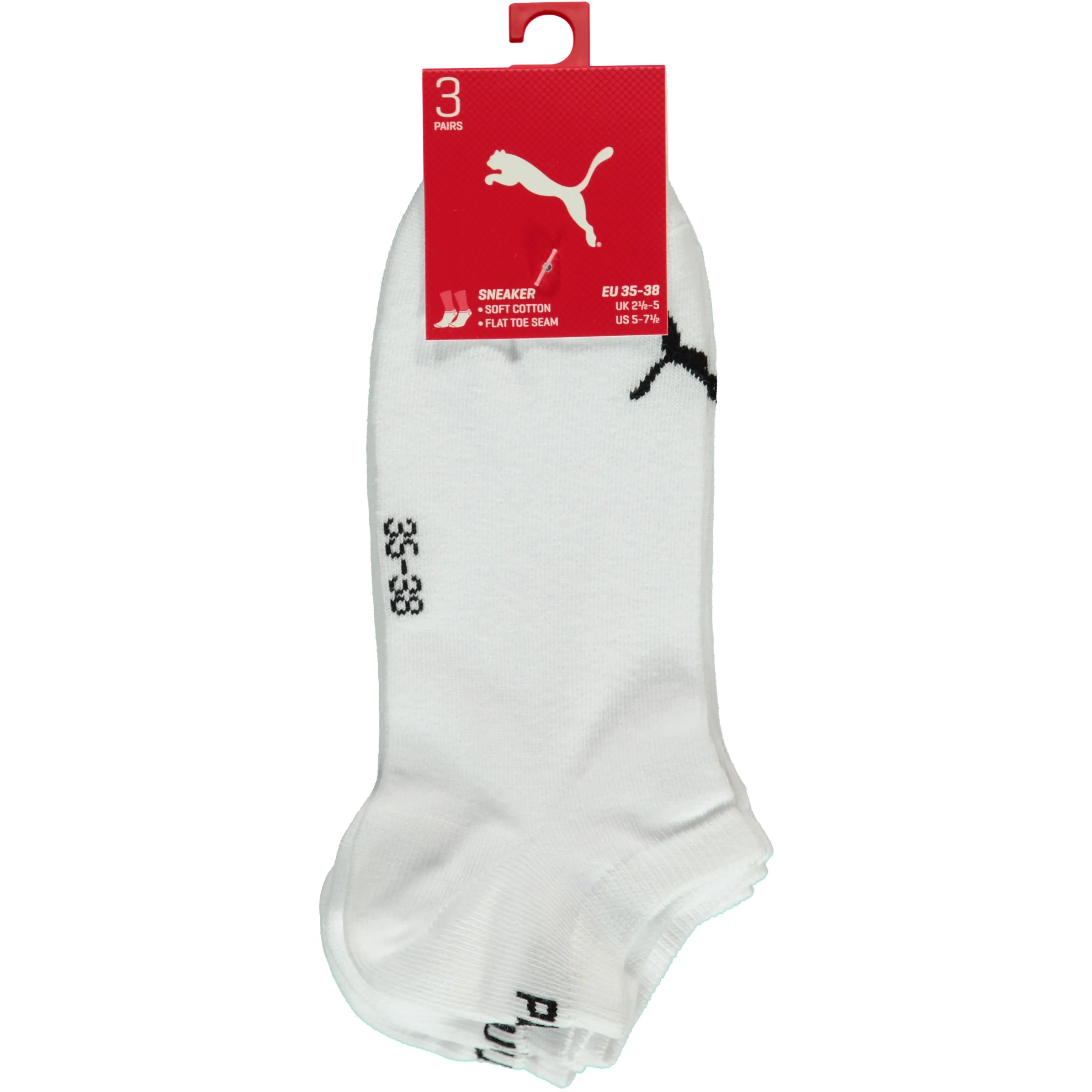 Puma Sportsocke Regular Sneaker 3er Pa Weiß 742312 300 WEIß 3 Puma Sportsocke Regular Sneaker 3er Pa Weiß 742312 300 WEIß 3