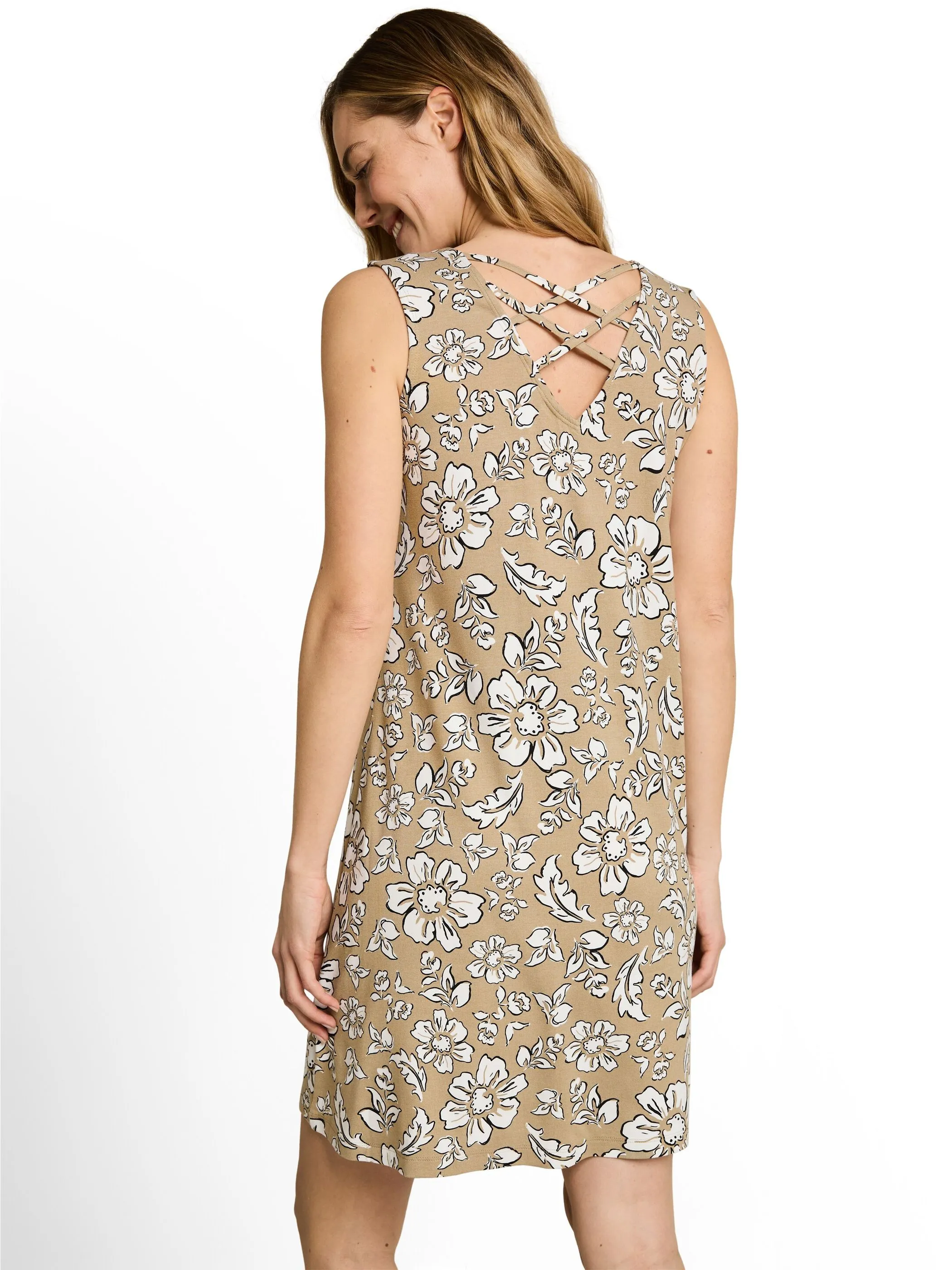 Tom Tailor 1051256 dress jersey with back detail Grün 926012 40256 2