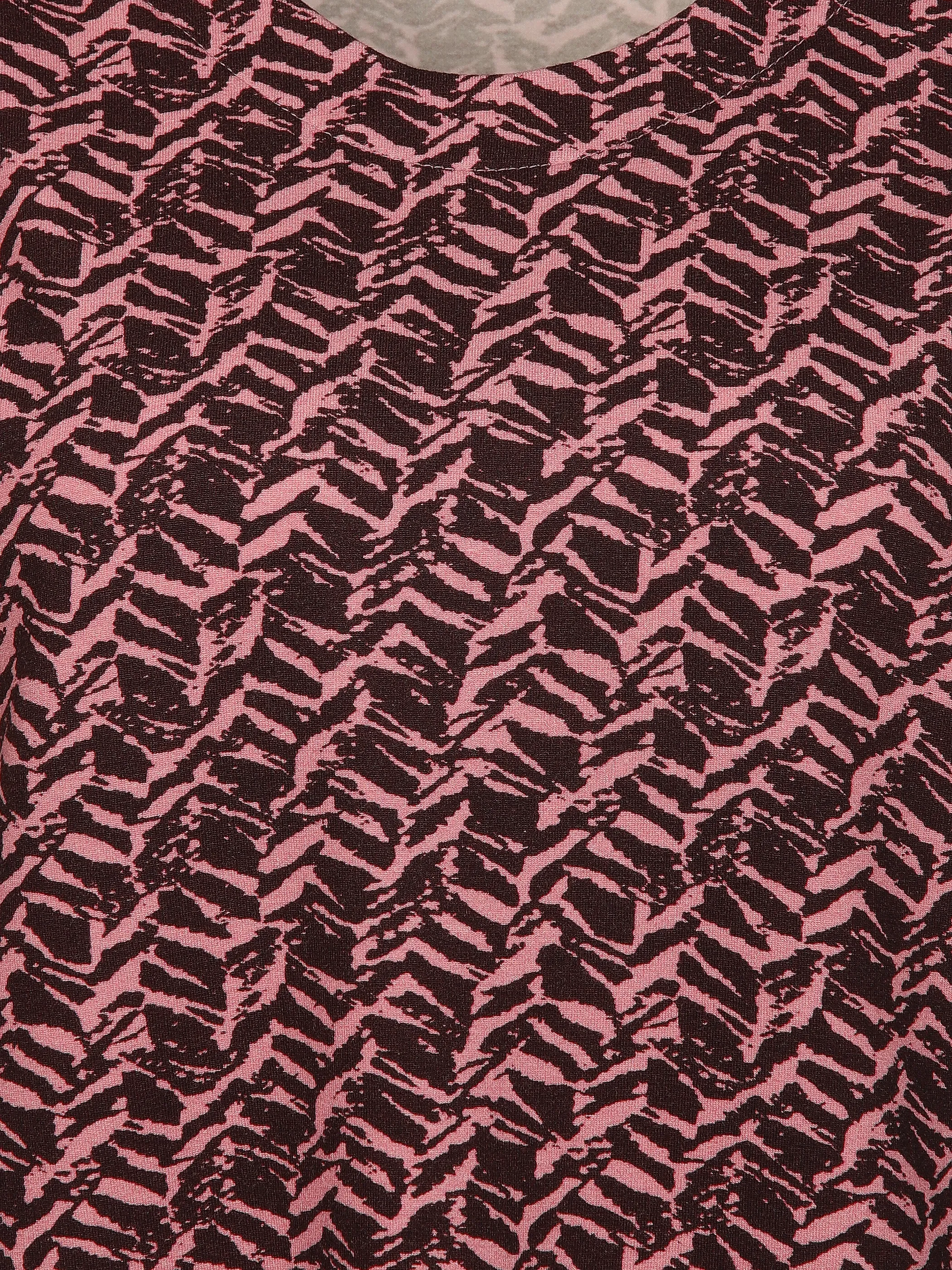 Sure Da-Alloverprint-Shirt Lila 913485 FUDGE 3