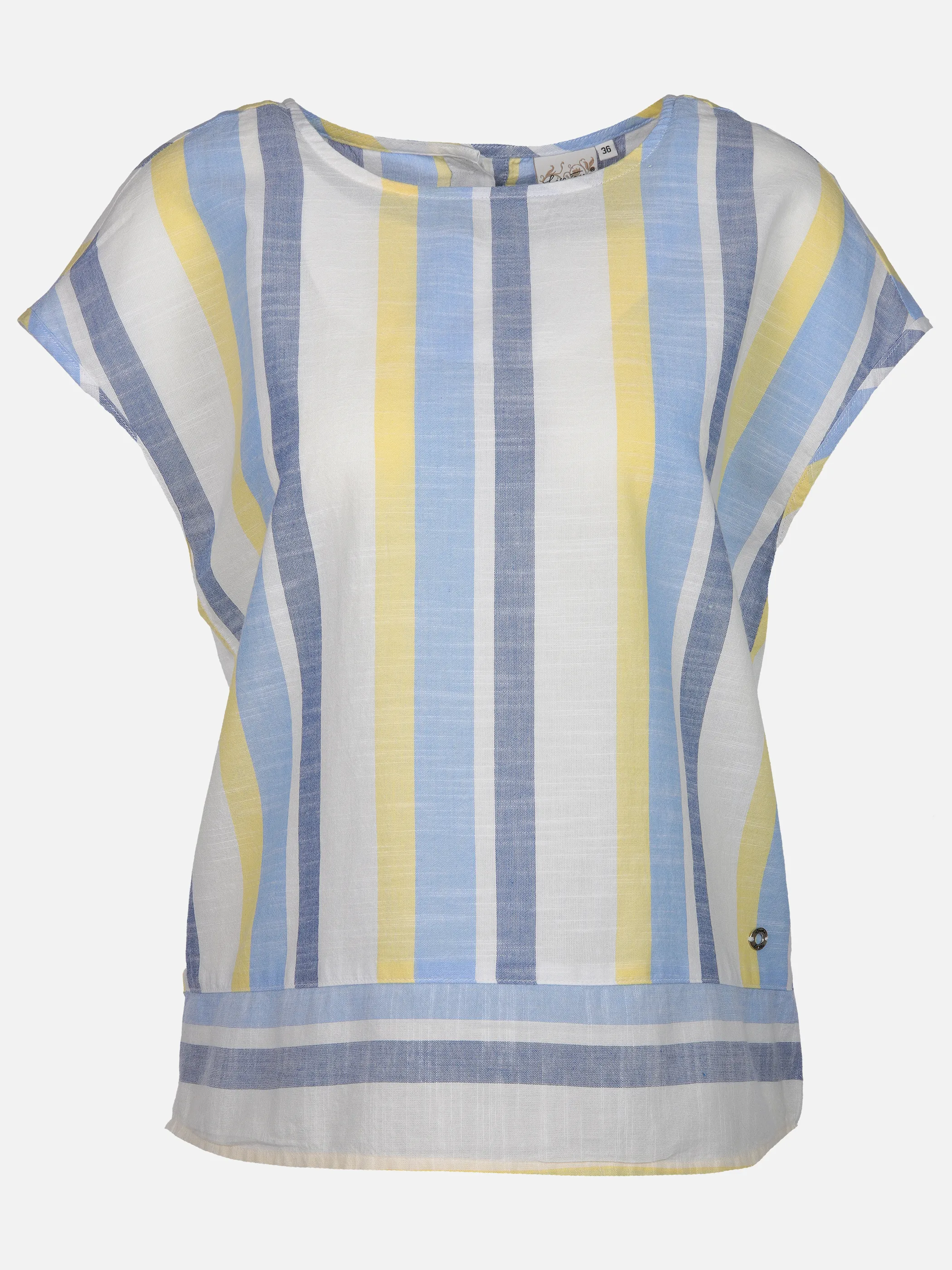 Lisa Tossa Da-Streifen-Top Blau 905664 BL/GE 1