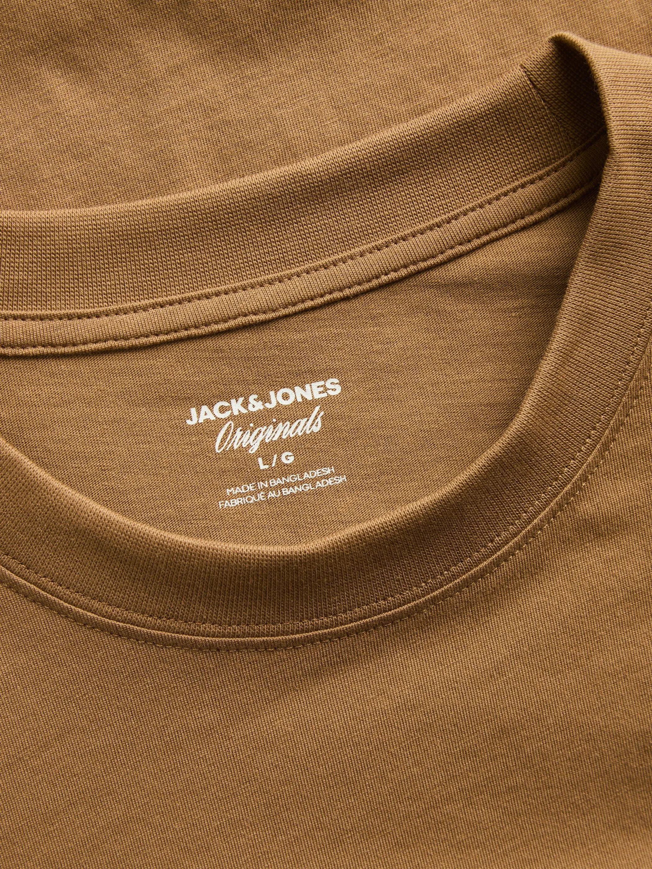 Jack Jones 12294621 JORGREENE TEE SS CREW Braun 918389 242504 4