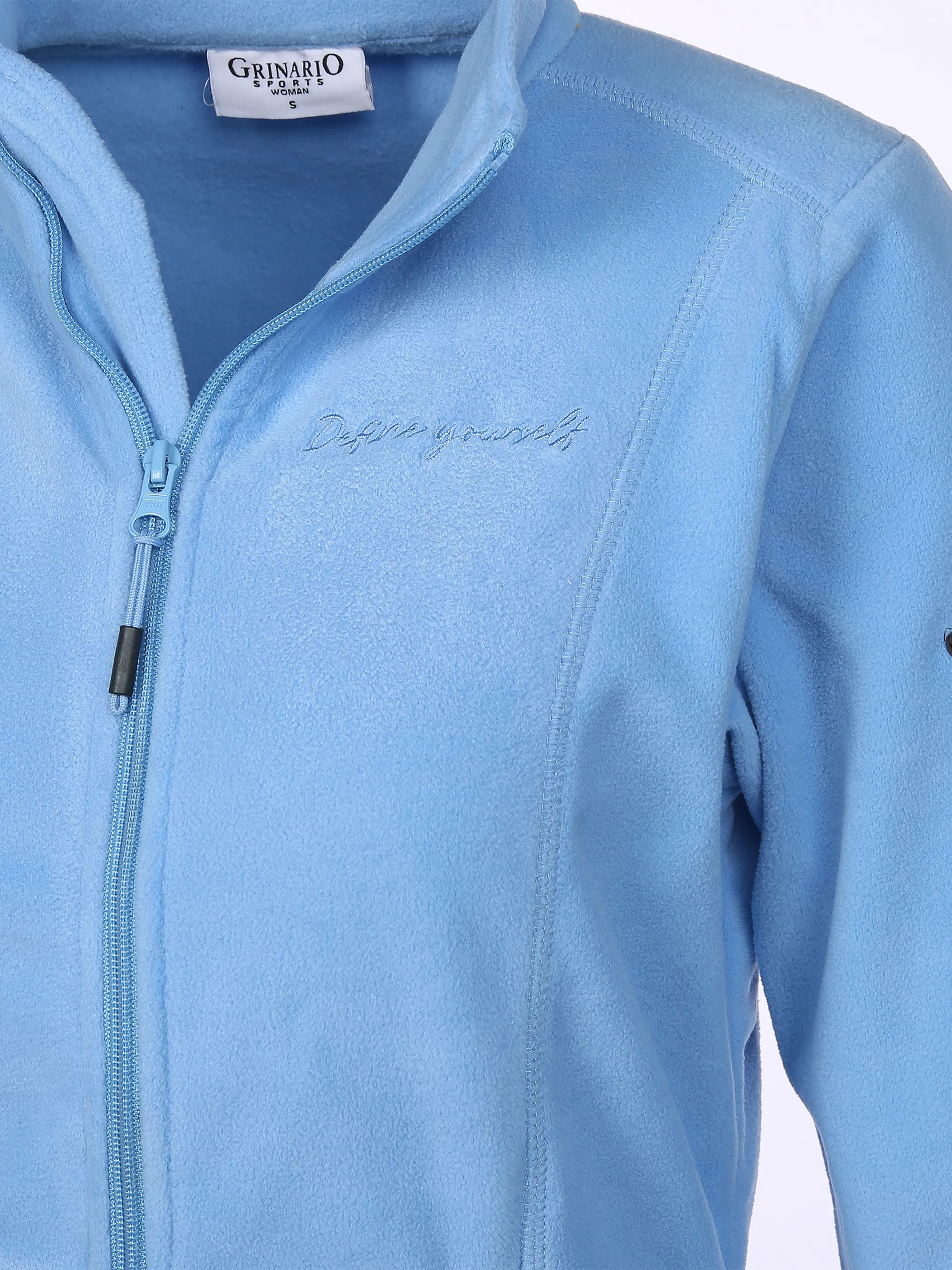 Grinario Sports Da-Fleecejacke Blau 856843 BLUE 3
