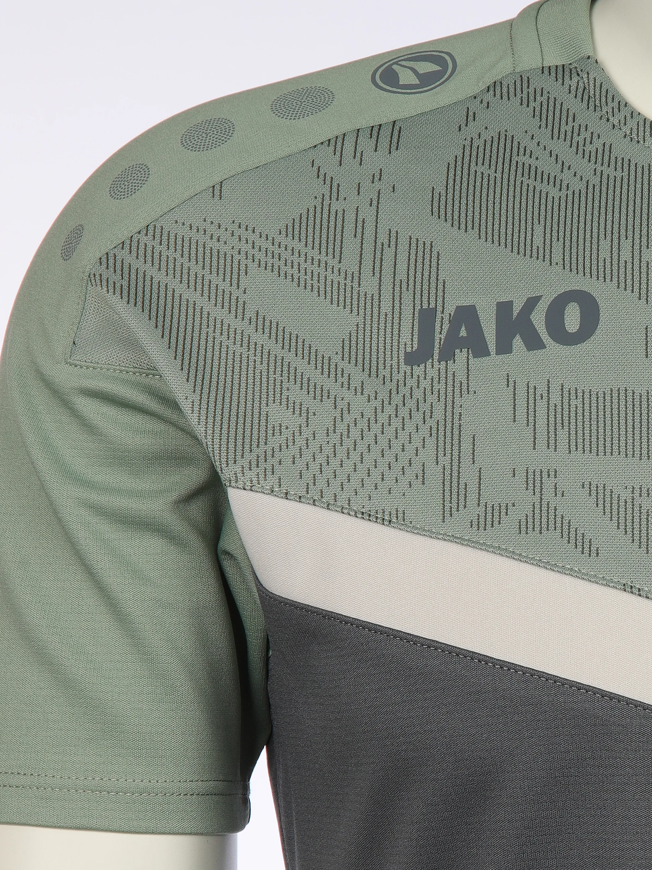 JAKO 6124 T-Shirt Iconic Grau 914244 852 3