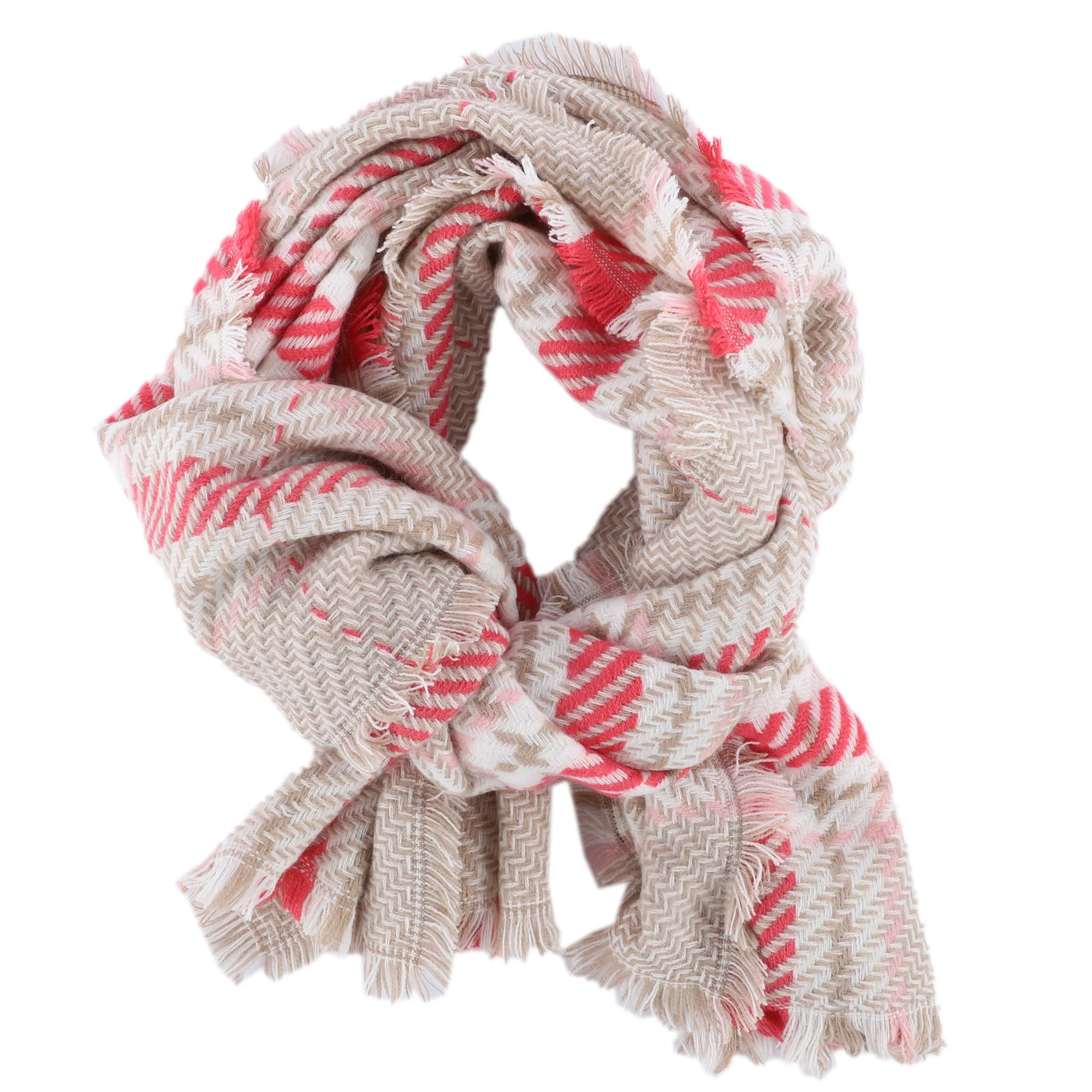 Sure Da-Schal m. Karomuster Rosa 881740 BLUSH 1 Sure Da-Schal m. Karomuster Rosa 881740 BLUSH 1