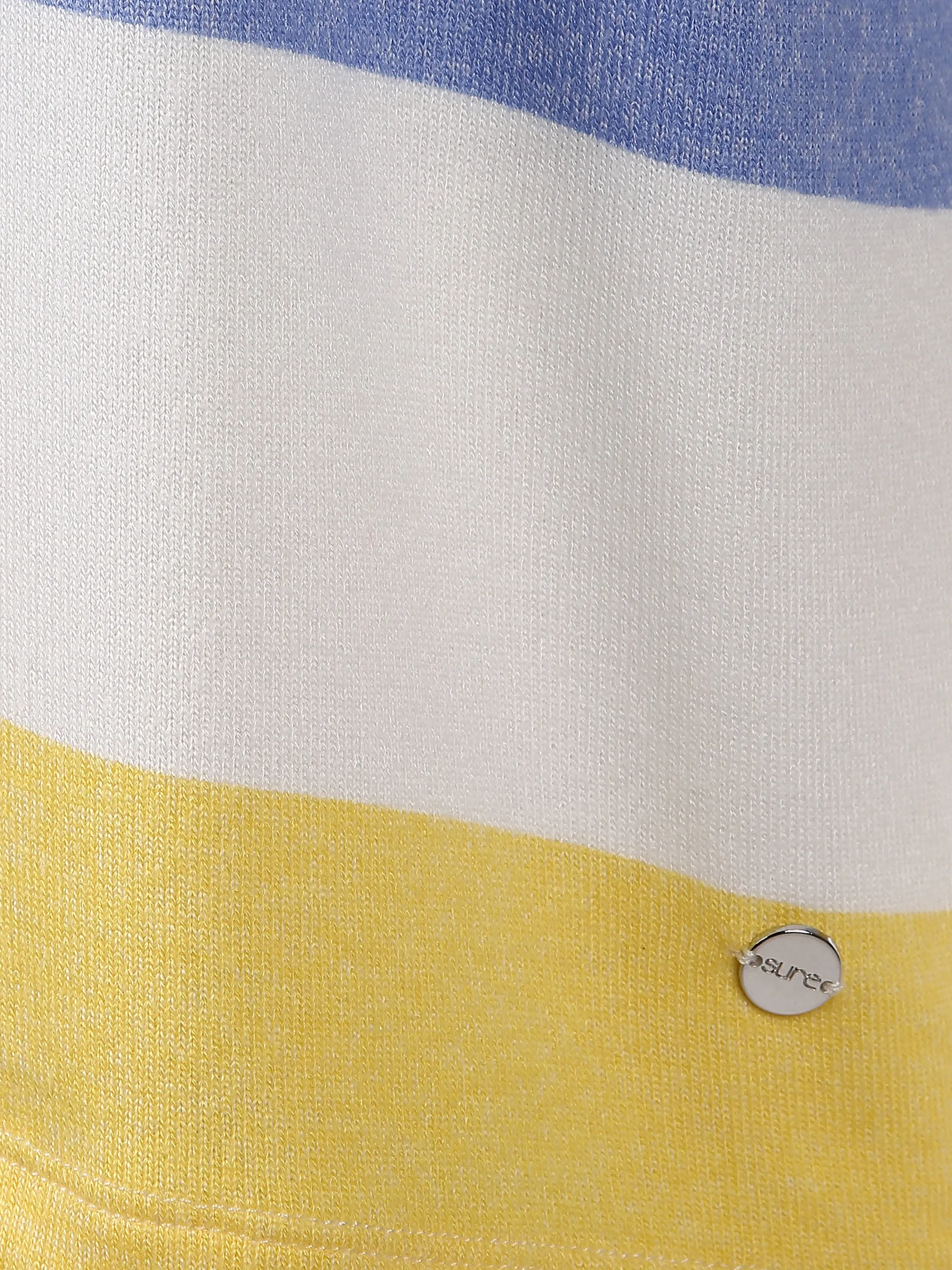 SURE Collection Da-Shirt in Strickoptik Weiß 834618 WEIß/LEMON 3 SURE Collection Da-Shirt in Strickoptik Weiß 834618 WEIß/LEMON 3