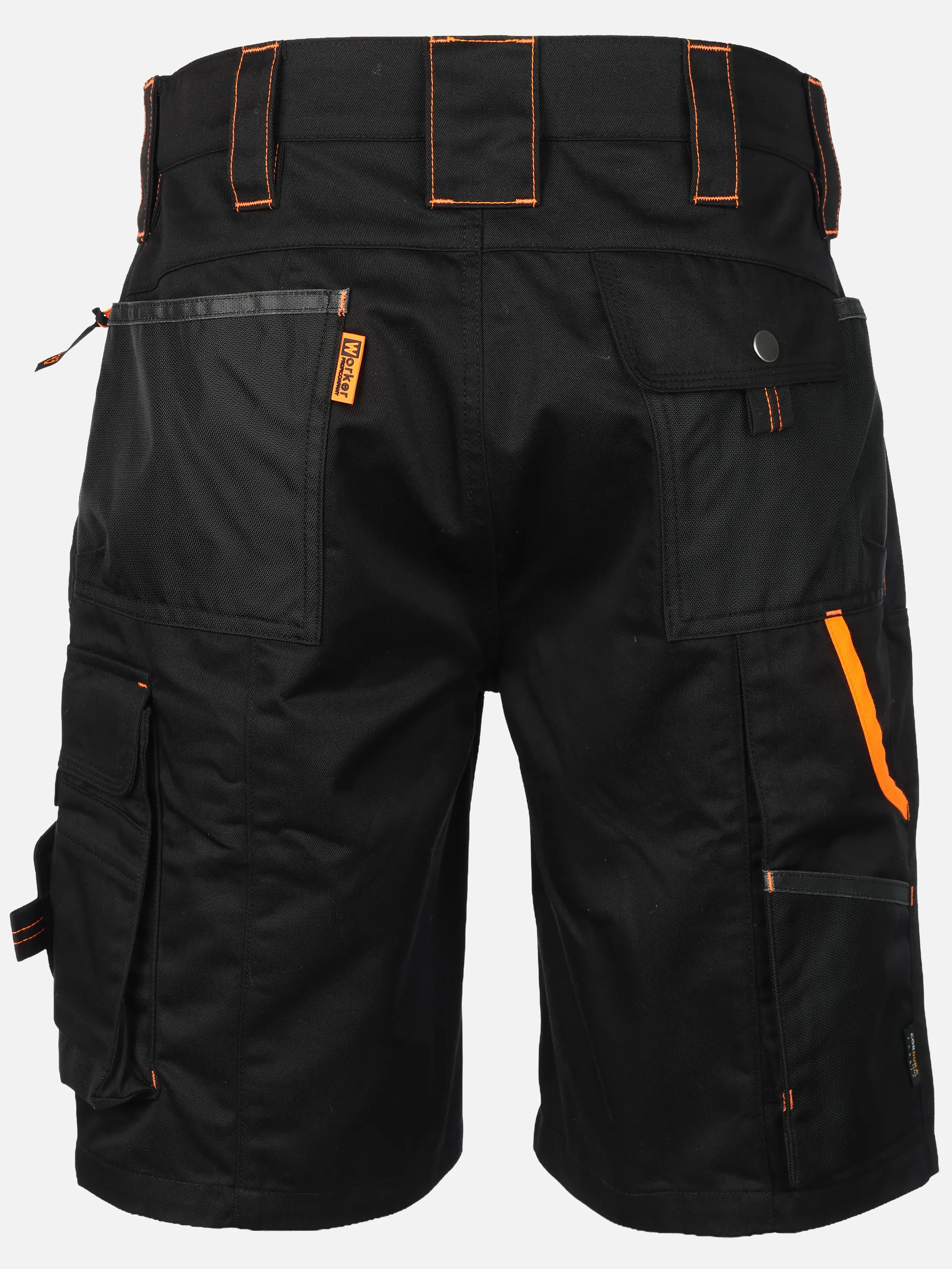 Worker He. Workershorts Neon Schwarz 923264 SCHWARZ/OR 2