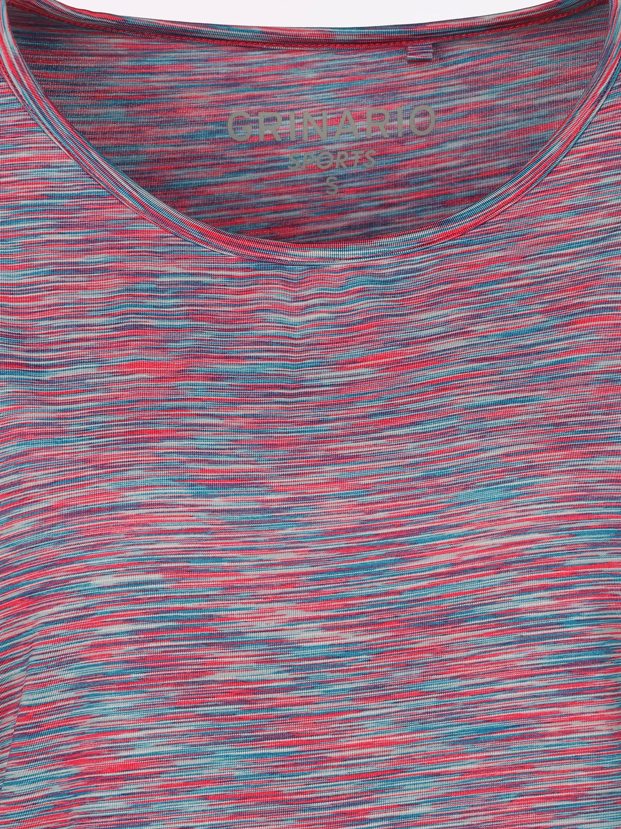 Grinario Sports Da-Sport T-Shirt, meliert Pink 921221 PINK 3