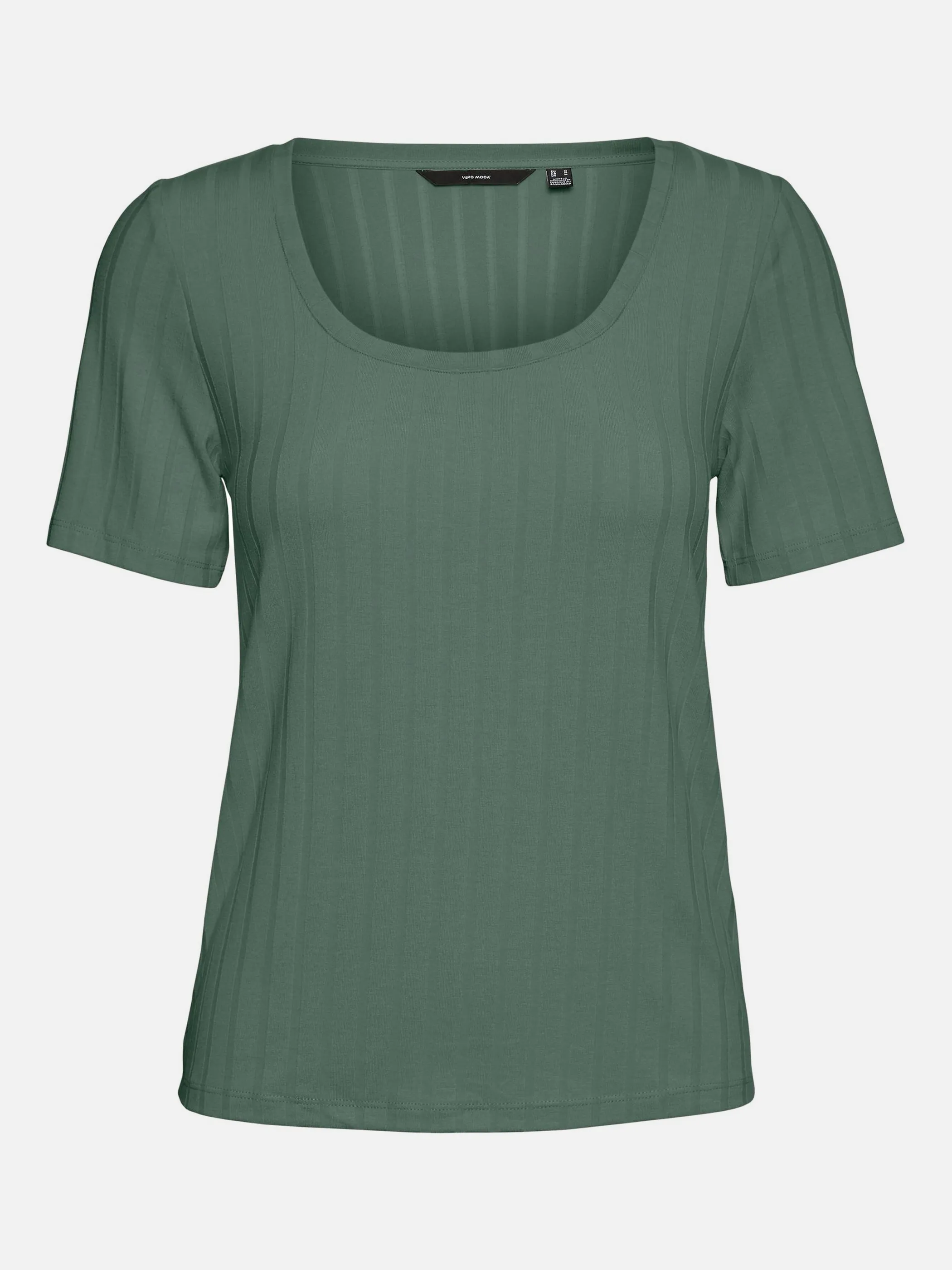 Vero Moda 10265005 VMAGGI RIB SS TOP NOO Grün 863805 224196 1