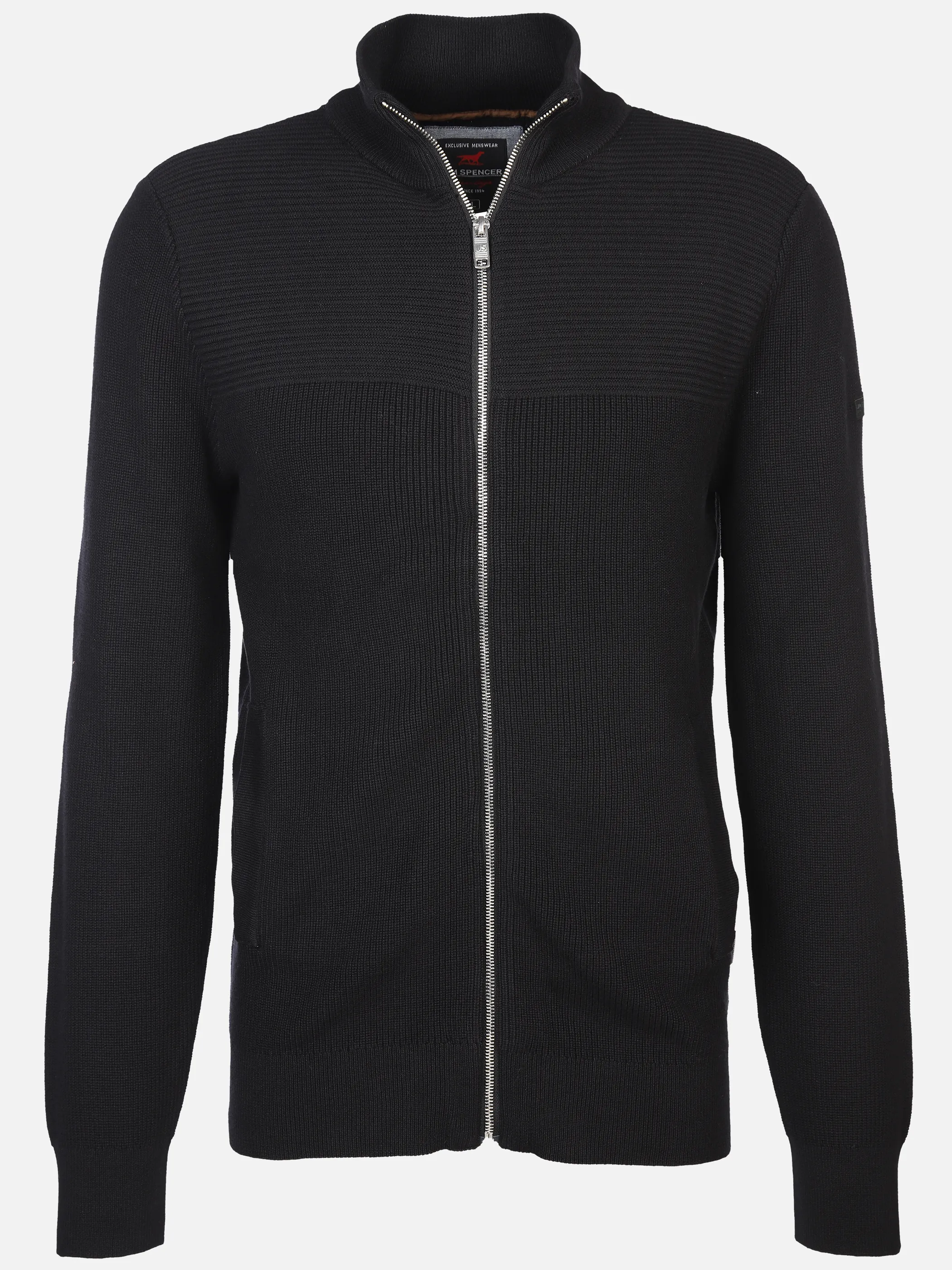 Strickjacke Mit Reißverschluss Cardigan Herren Merinowolle Herren