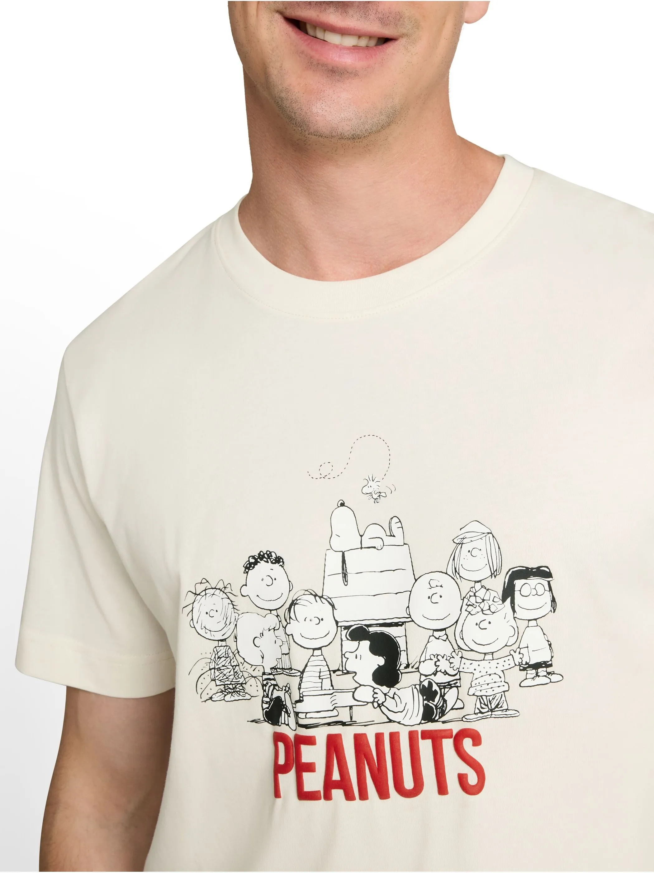 Tom Tailor 1053463 PEANUTS printed t-shirt Weiß 933844 10348 3
