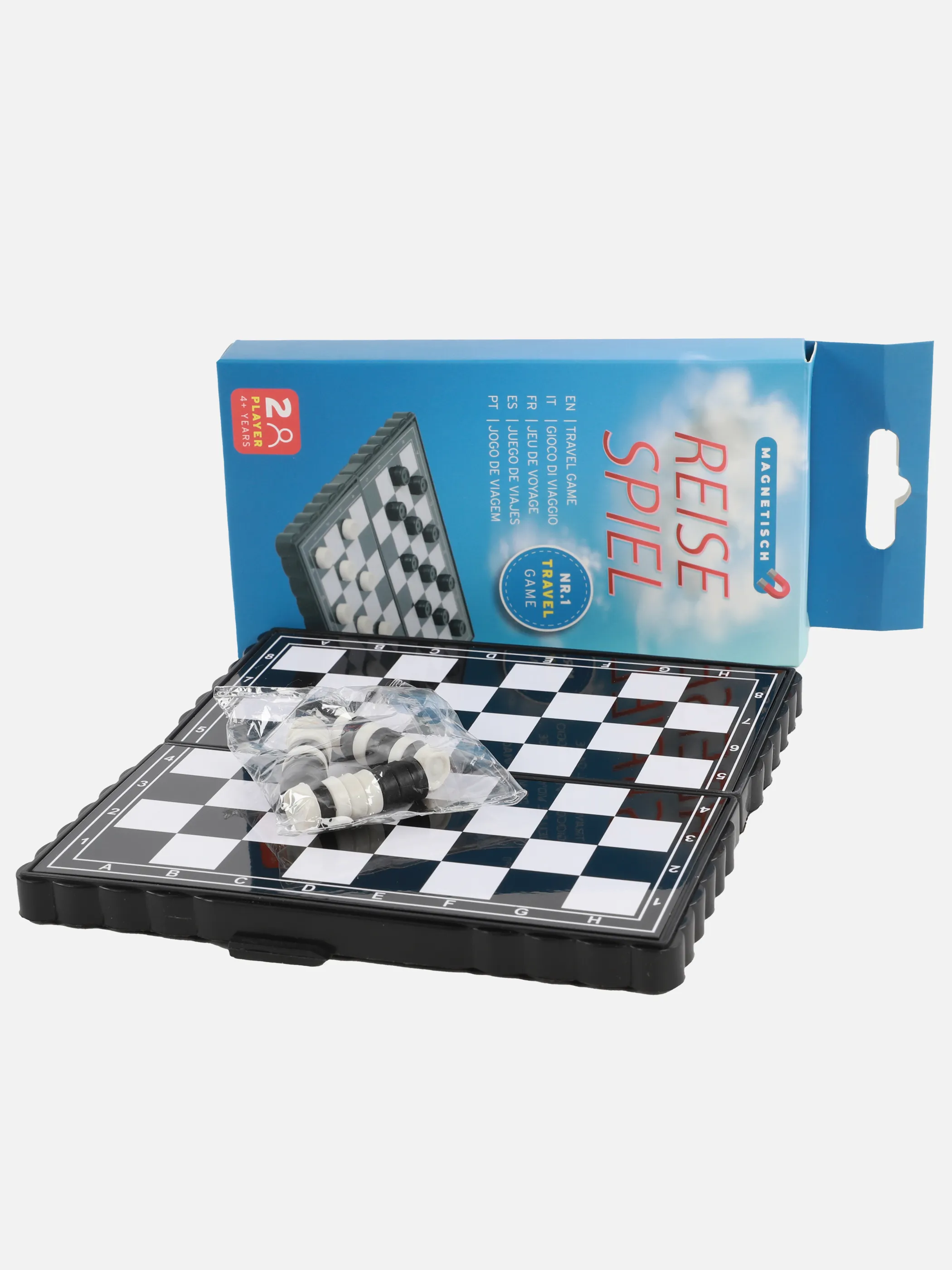 Spielzeug Reisespiel magnetisch 4 fach s Bunt 909135 SW 2