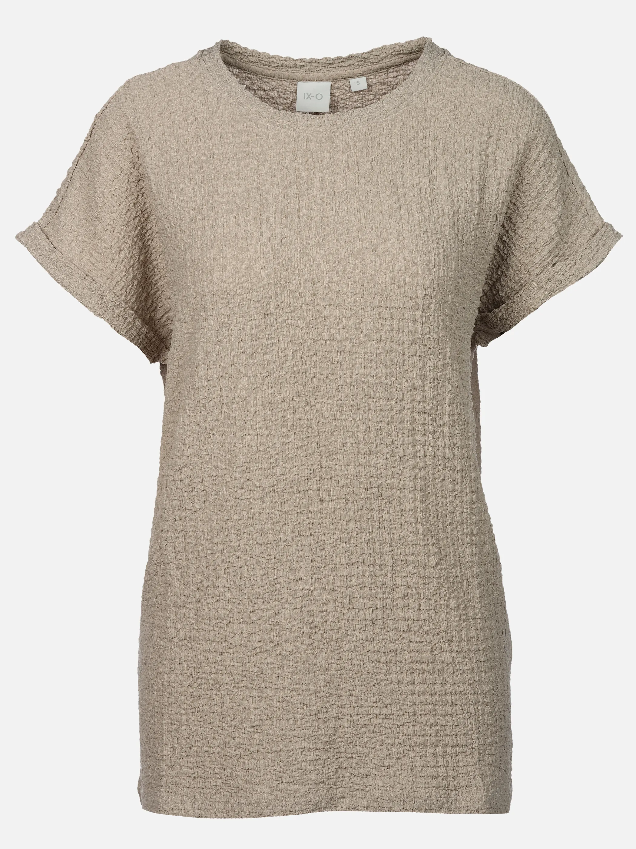 IX-O D16193AH02783AAWG YF Da-T-Shirt, Struktur Beige 925926 20200 1