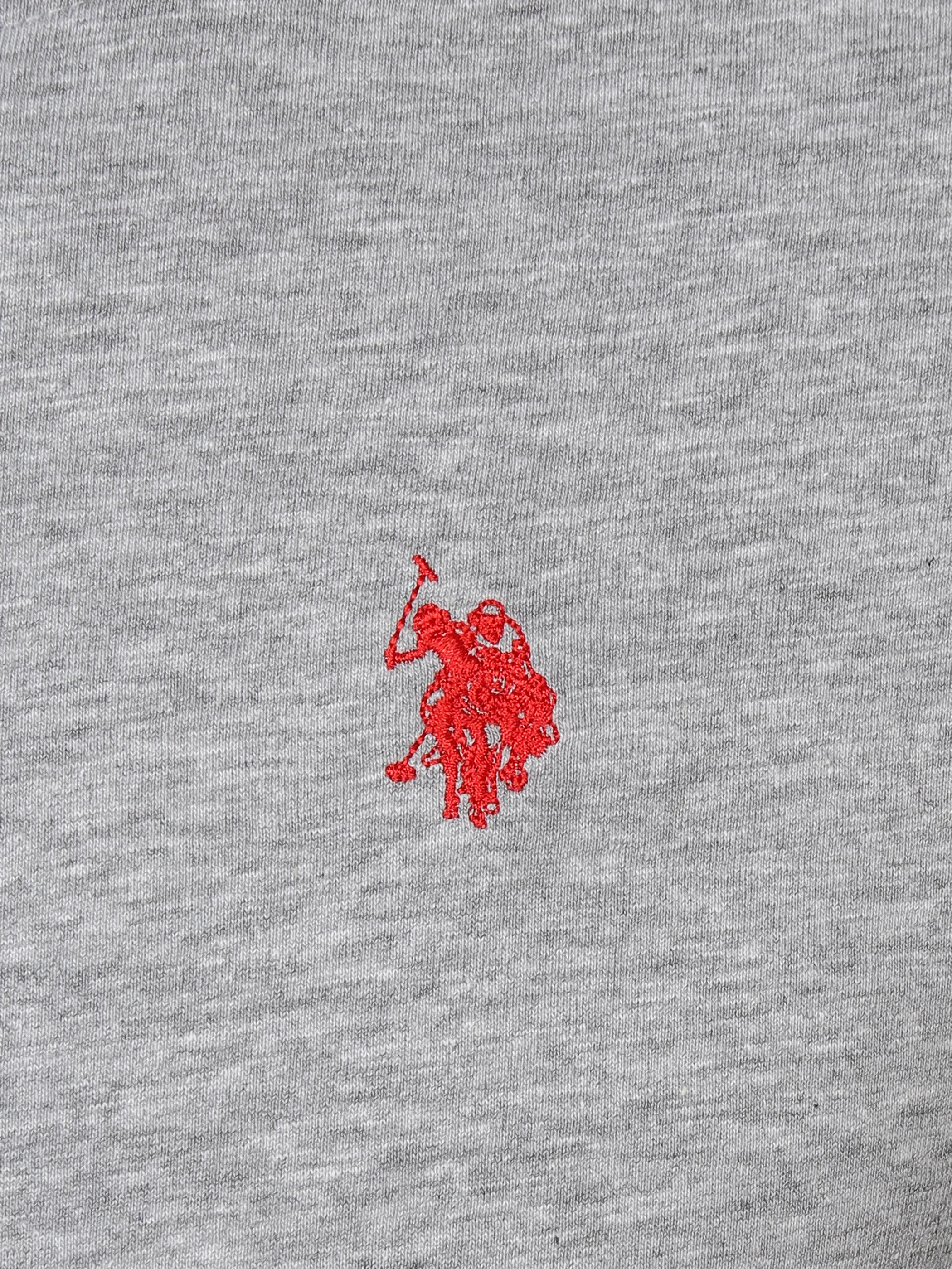 U.S. Polo Assn. He. T-Shirt 1/2 Arm 2er Pack Grau 881274 GRAU 3 U.S. Polo Assn. He. T-Shirt 1/2 Arm 2er Pack Grau 881274 GRAU 3