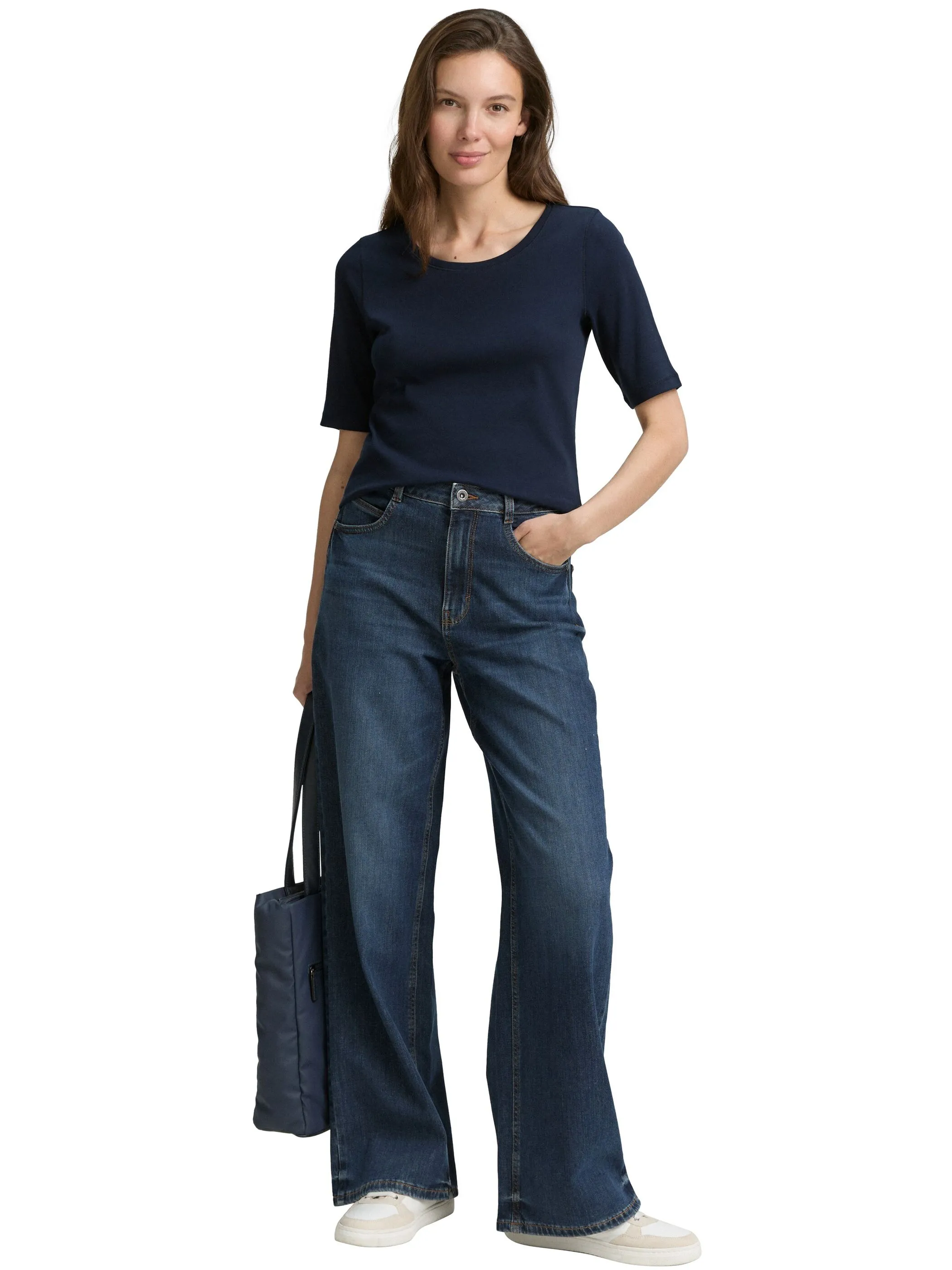 Tom Tailor 1047728 NOS T-shirt crew neck Blau 914539 10668 4 Tom Tailor 1047728 NOS T-shirt crew neck Blau 914539 10668 4