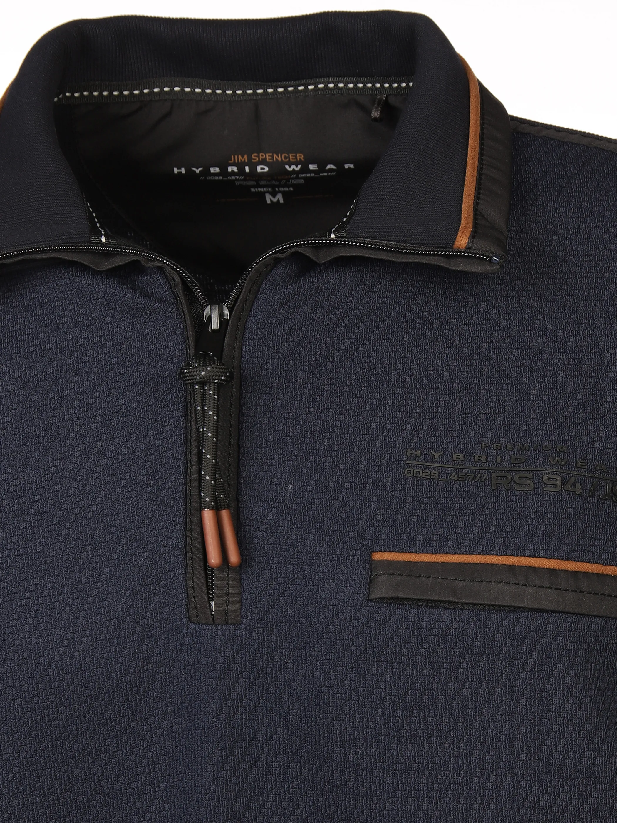 Jim Spencer He. Sweattroyer BT melange Blau 876043 BLUE MEL 4 Jim Spencer He. Sweattroyer BT melange Blau 876043 BLUE MEL 4