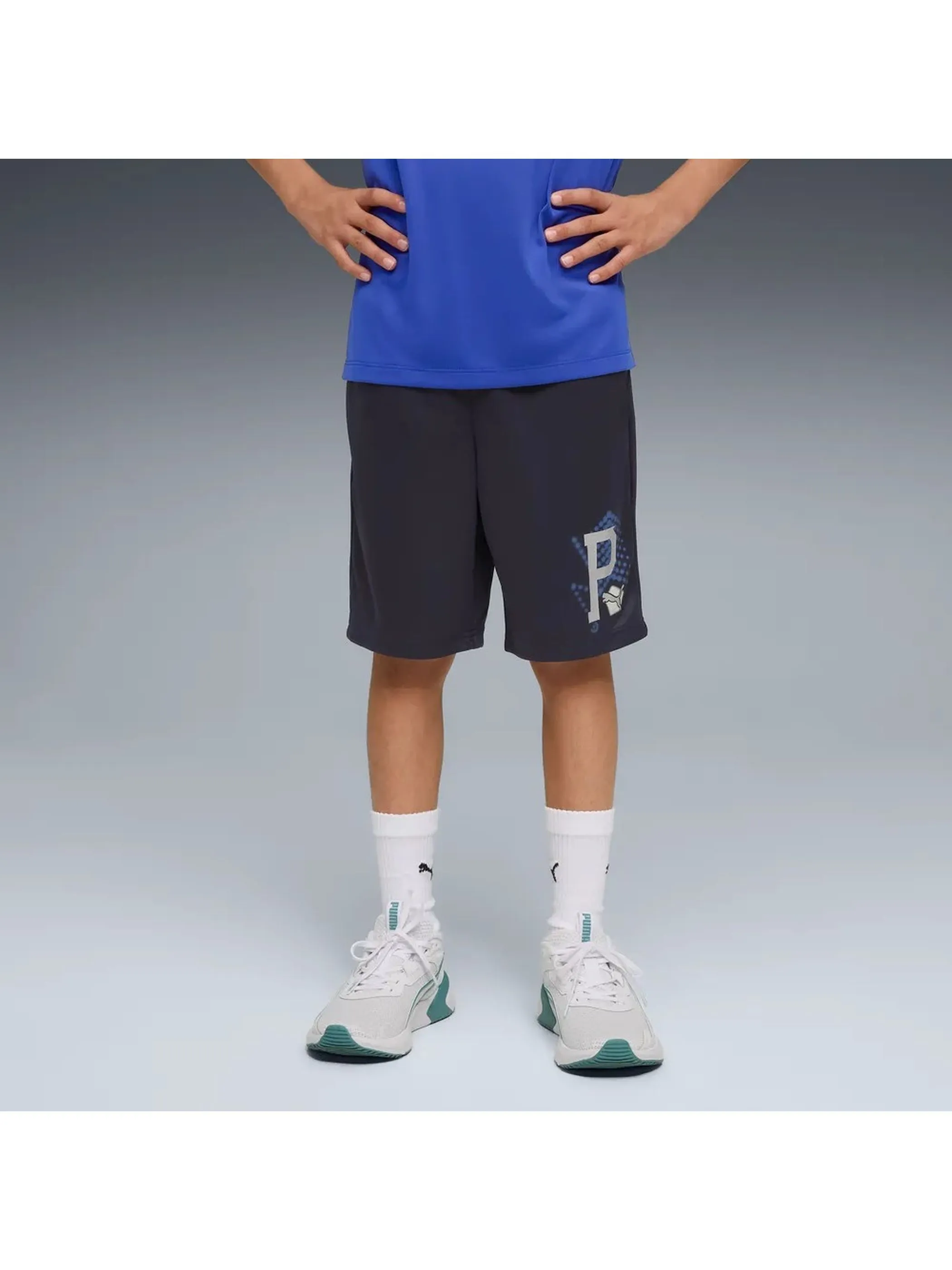 Puma 691759-16 TB-Sport Shorts ACTIVE SPORTS, blau Blau 925811 16 3