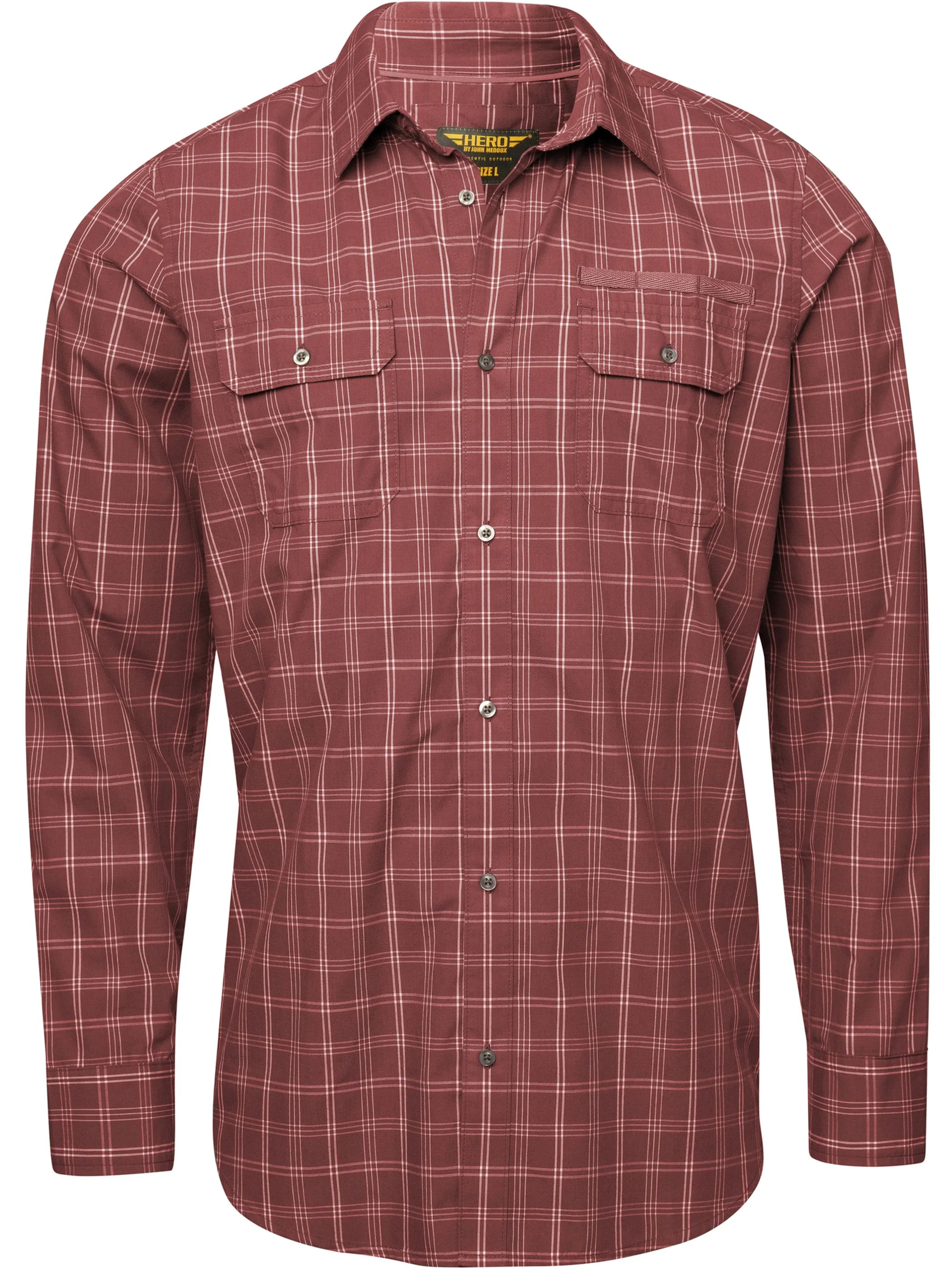 HERO by John Medoox 73102210009147 He. Bluse/Hemd, Rot 919858 9147 1