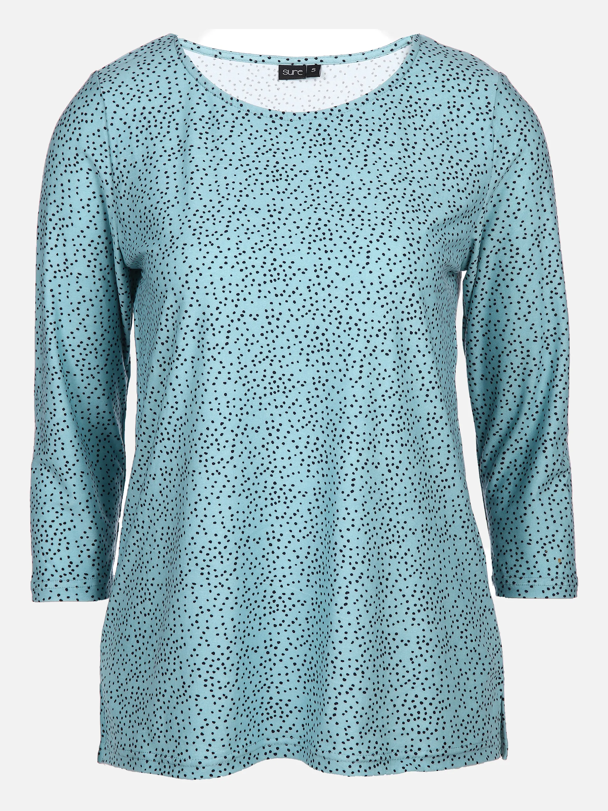 Sure Da-Alloverdruck-Shirt 3/4 Arm Grün 850941 2SALBEI DO 1