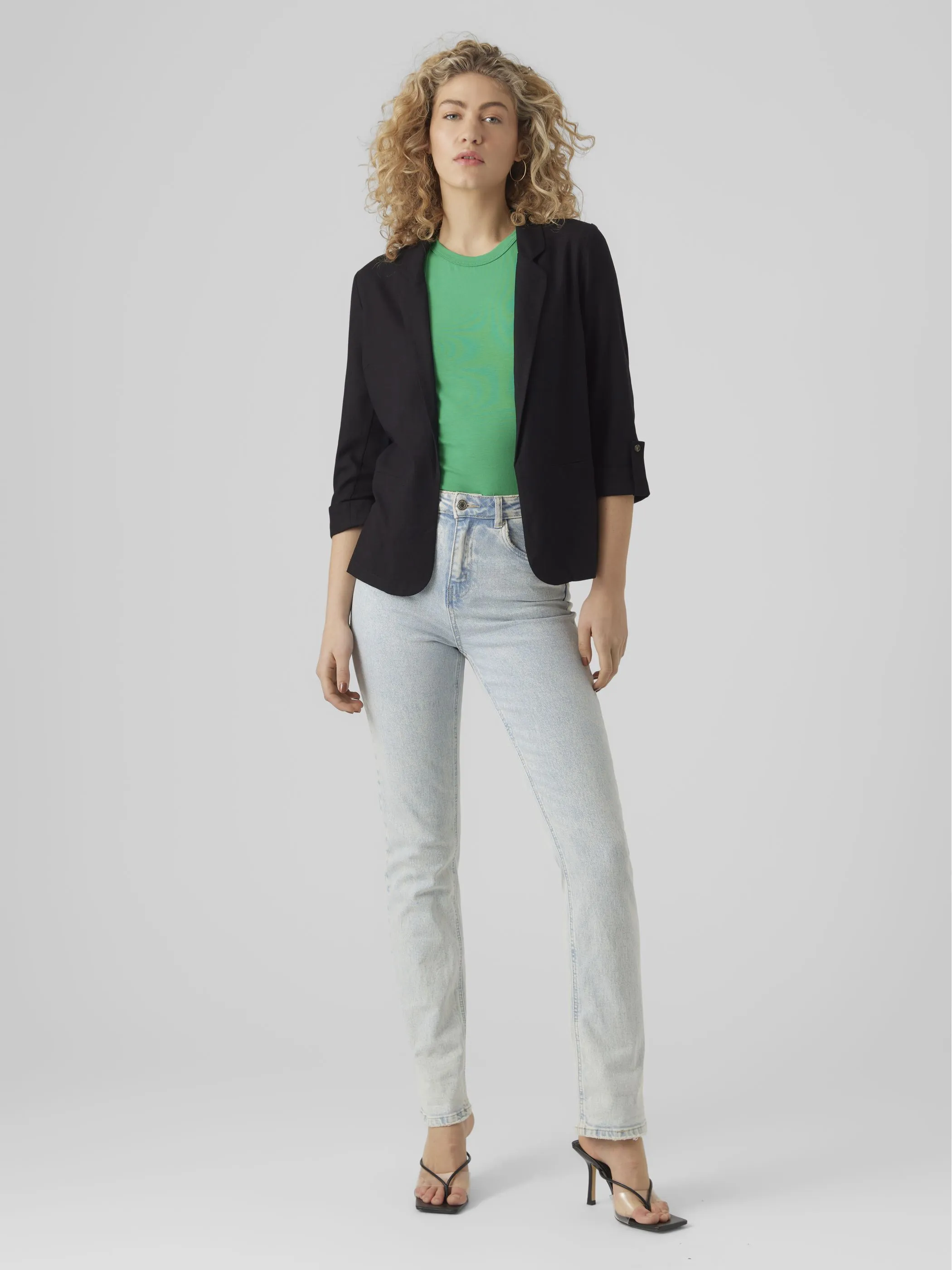 Vero Moda 10279700 VMJESMILO 3/4 LOOSE B Schwarz 891962 177868 4 Vero Moda 10279700 VMJESMILO 3/4 LOOSE B Schwarz 891962 177868 4