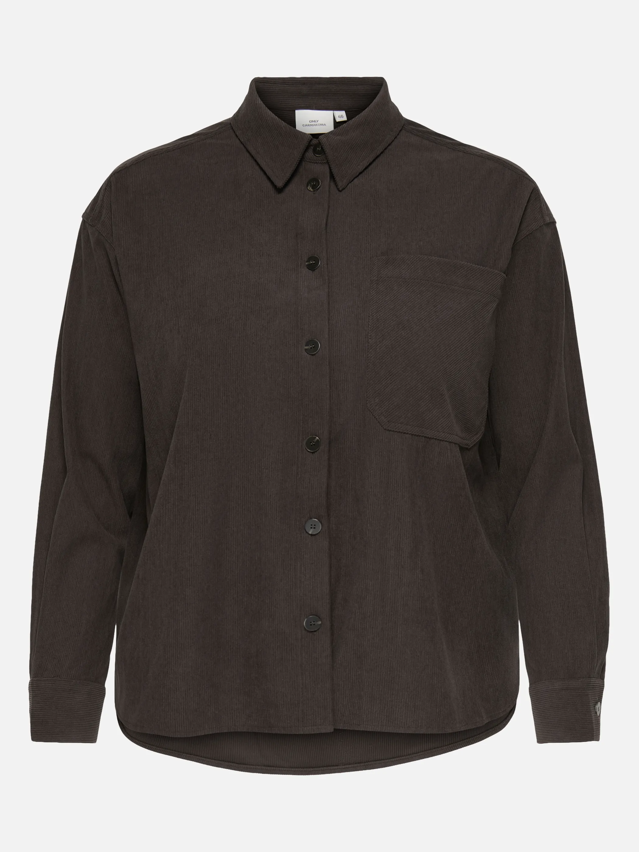 Only Carmakoma 15385113 CARLAYLA L/S BUTTON C Braun 931508 237375 1