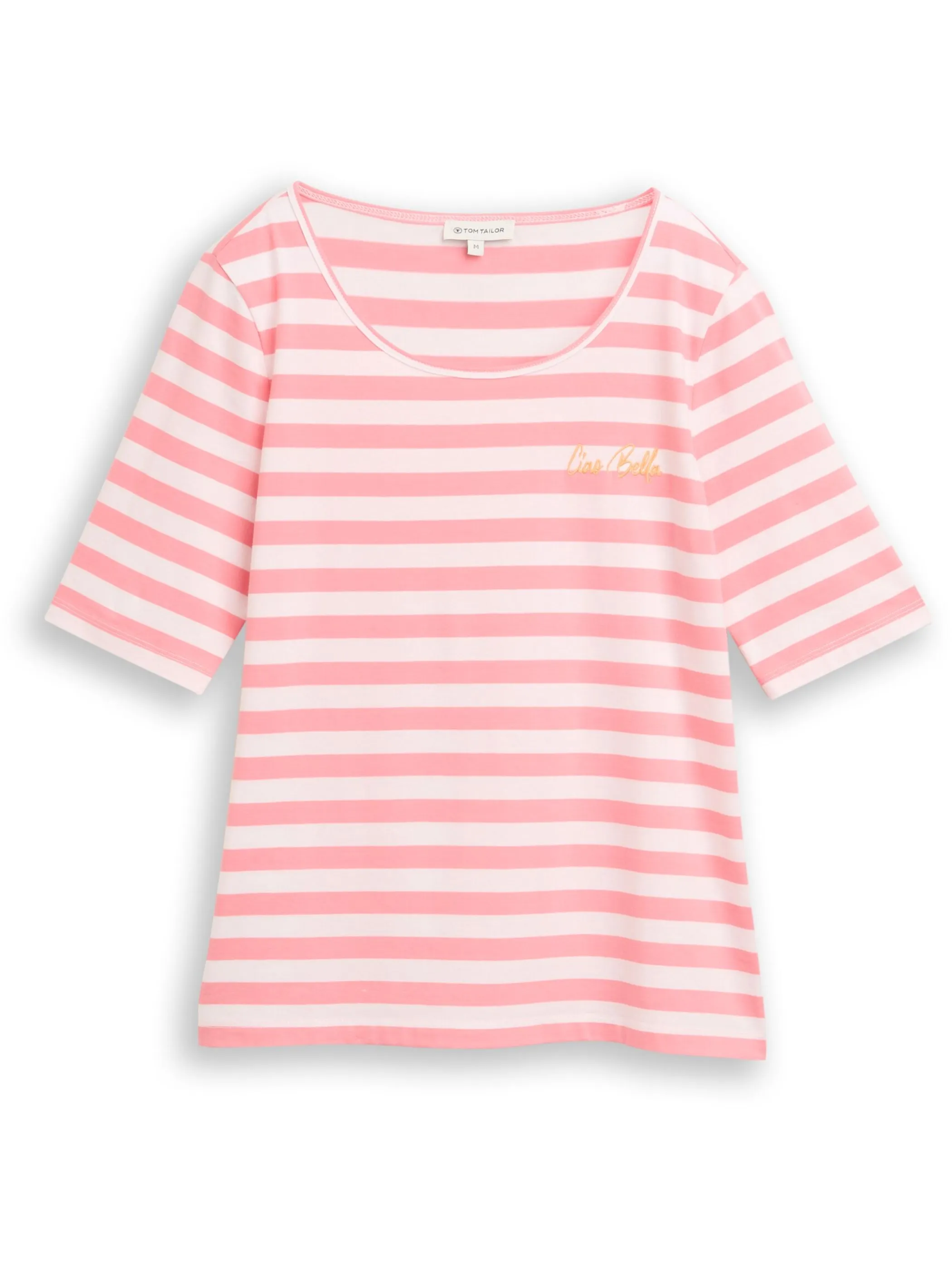 Tom Tailor 1051218 T-Shirt small embro Pink 926015 40331 5