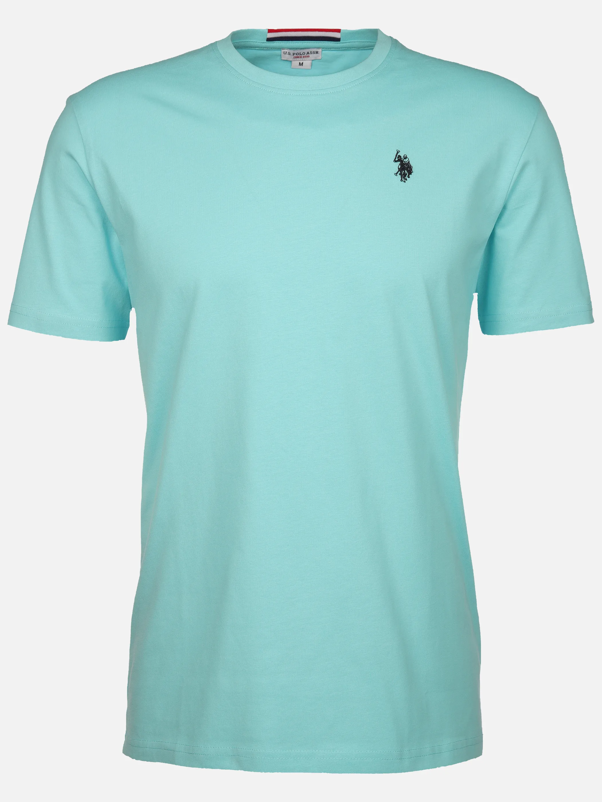 U.S. Polo Assn. He. T-Shirt 1/2 Arm Logostickerei Türkis 882065 TÜRKIS 1