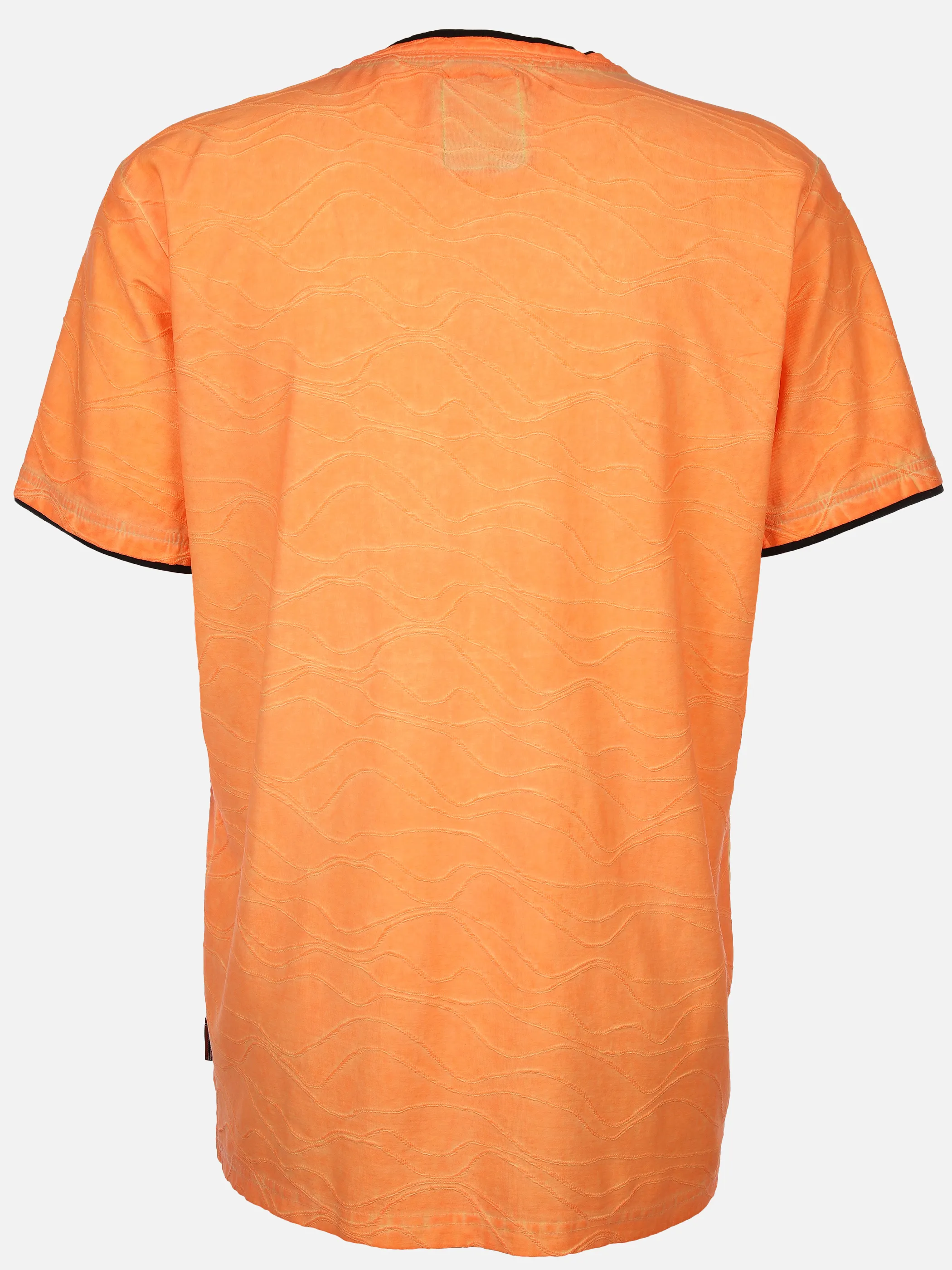 Southern Territory He. Henleyshirt 2in1 Jacq uard 1/2 Arm Orange 894393 ORANGE 2