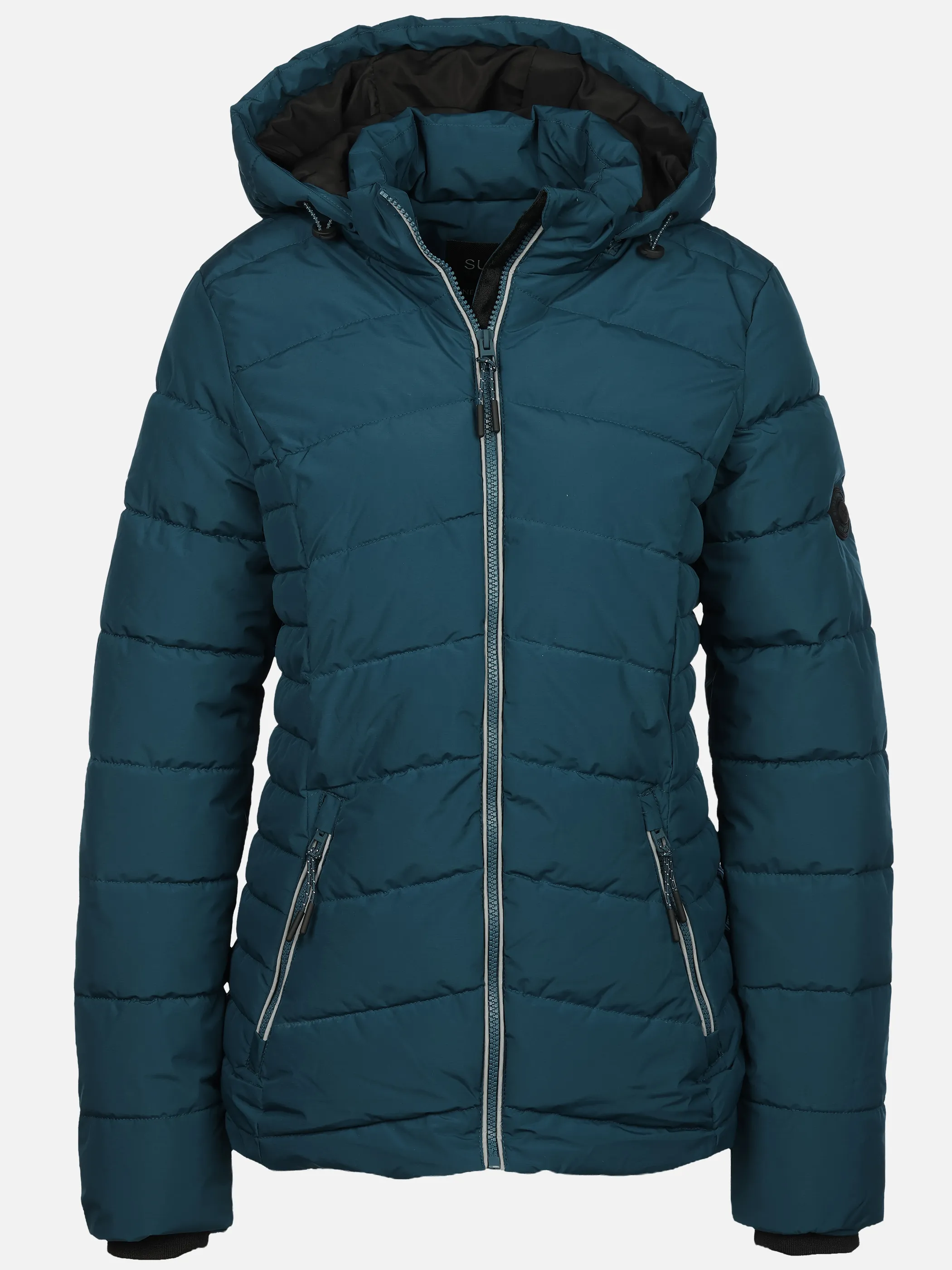 Sure Da-Steppjacke m. abnehmbarer Kapuze Grün 928894 56 1