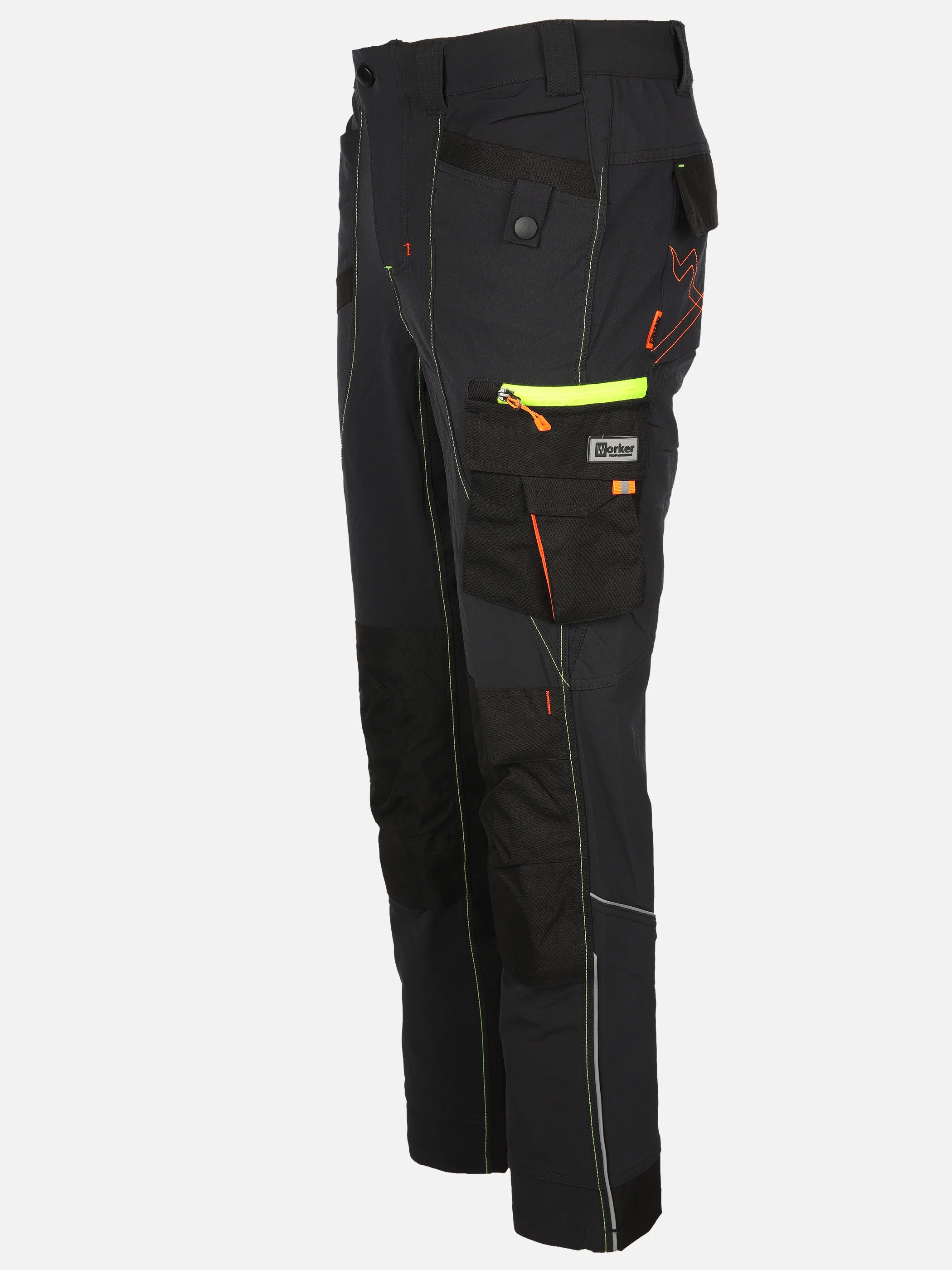 Worker He. Arbeitshose 4-Wege Stretch Grau 903708 ANTHRA 3