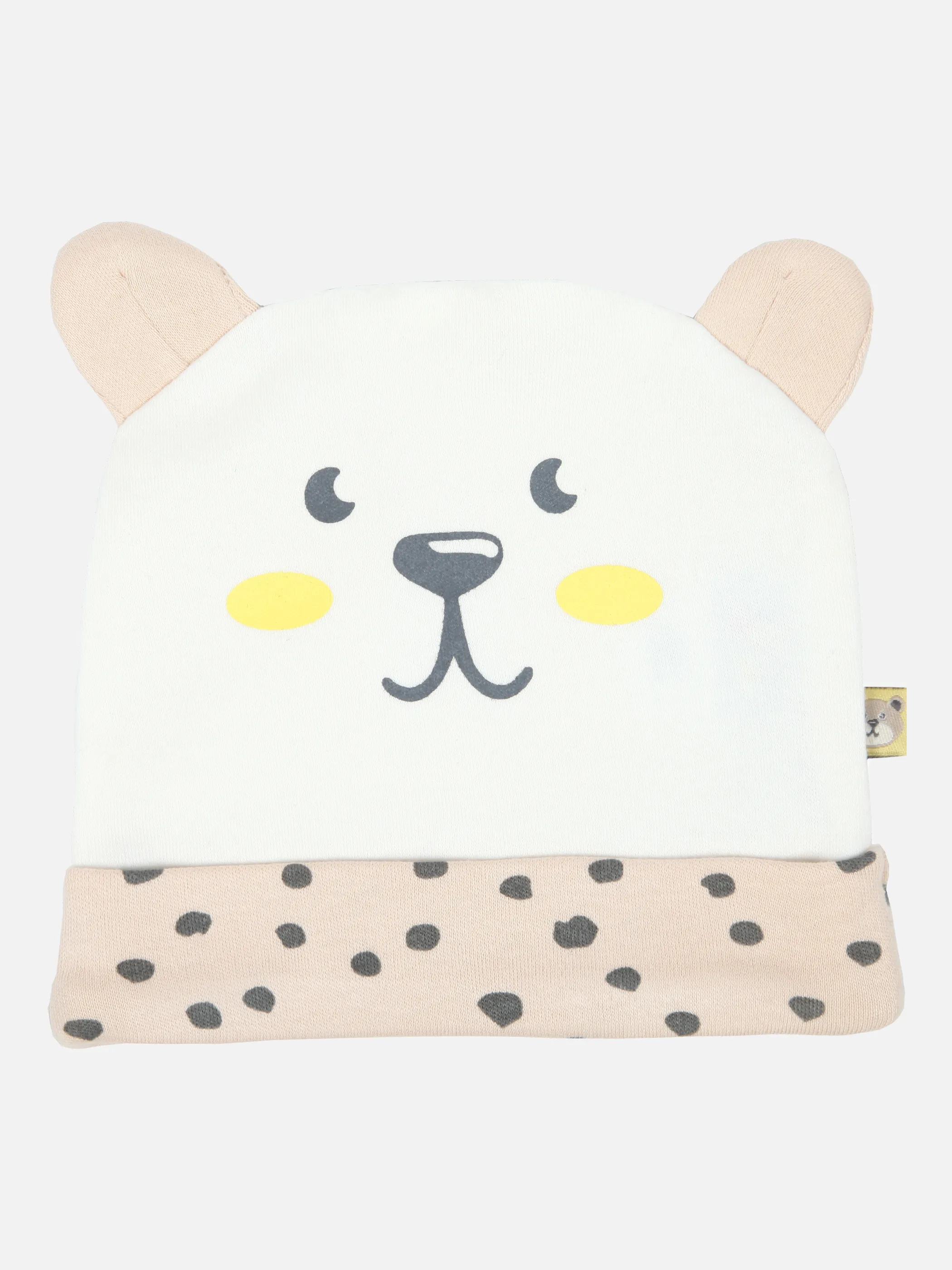 Bubble Gum Baby UNI Mütze in weiß mit Bär Weiß 851481 WEIß 1 Bubble Gum Baby UNI Mütze in weiß mit Bär Weiß 851481 WEIß 1
