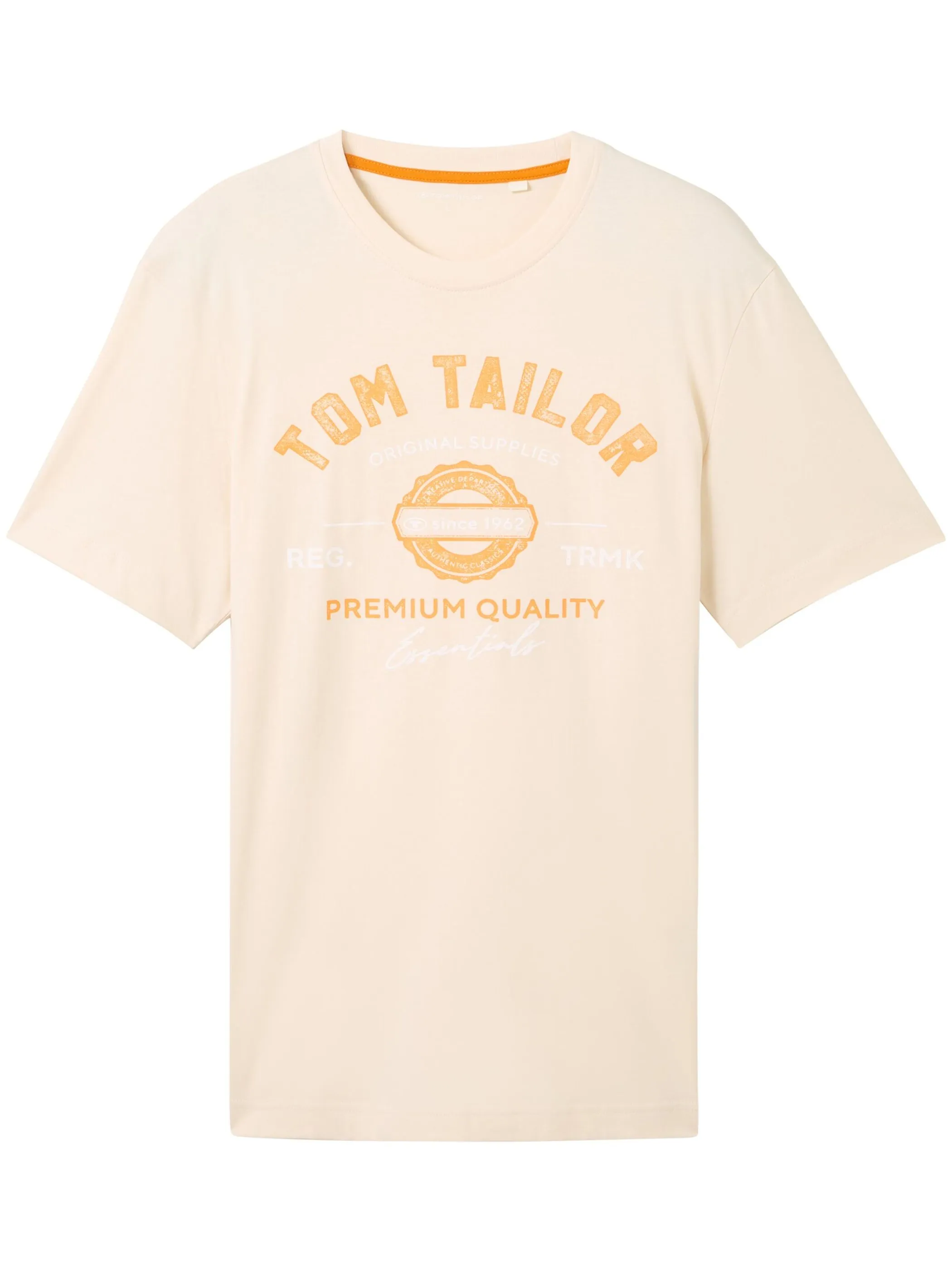 Tom Tailor 1037735 NOS logo tee Braun 884276 27469 1